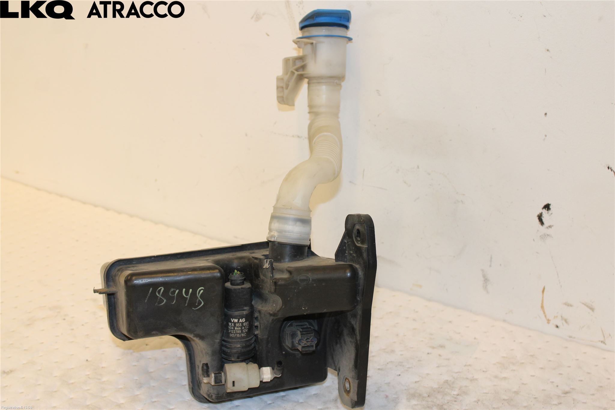 Volkswagen VW GOLF / E-GOLF VII 13-20 Spylerbeholder Frontrute