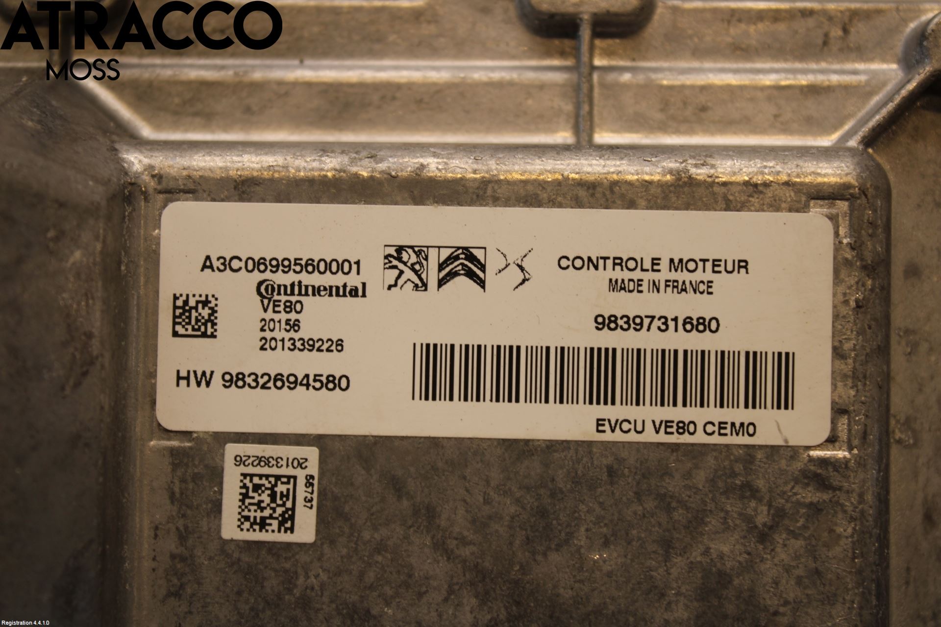 Peugeot 208/E-208 20- Styreenhet Innsprøytning