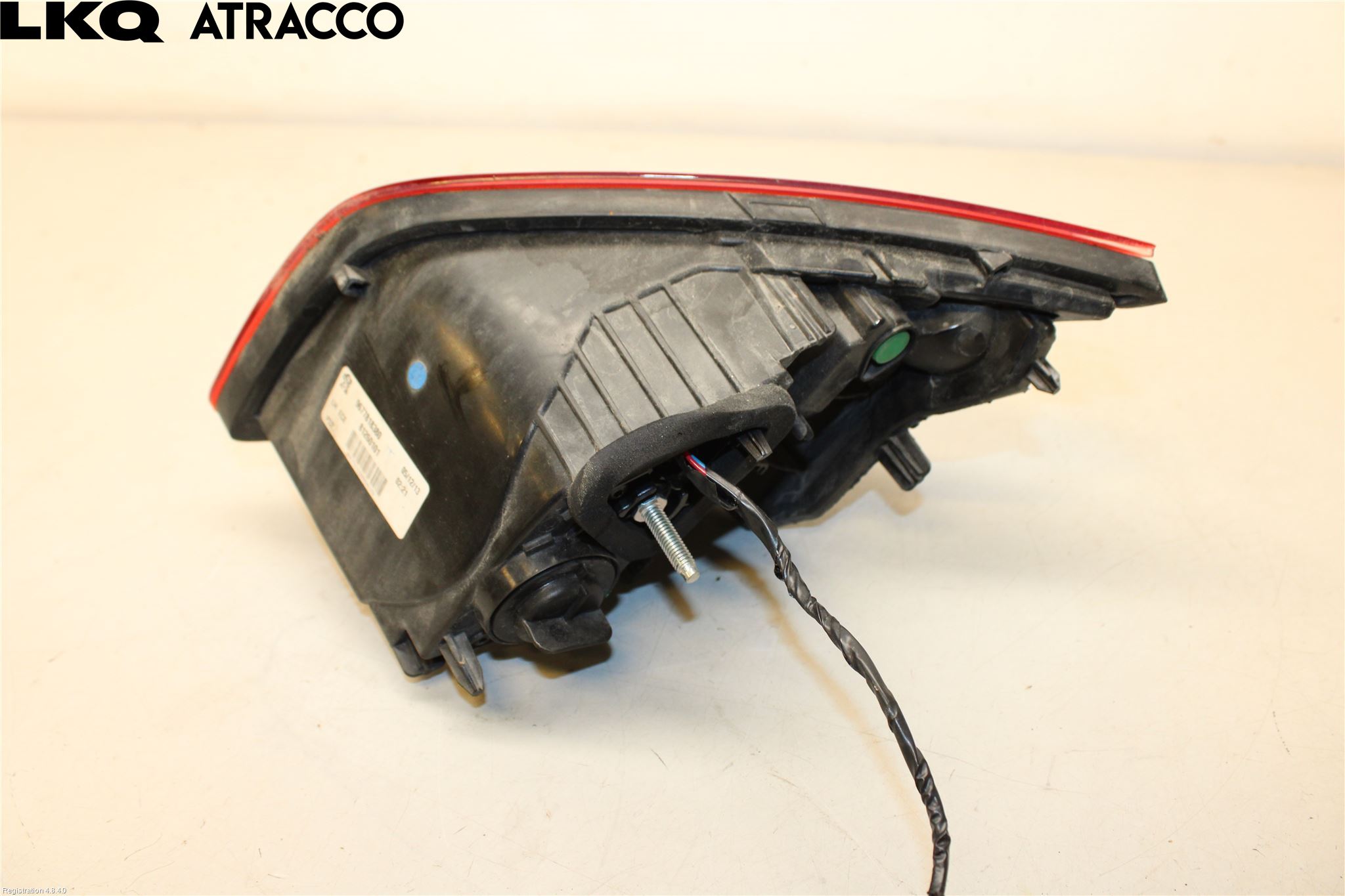 Peugeot 308 14-21 Baklykt Venstre  På Luke(Indre