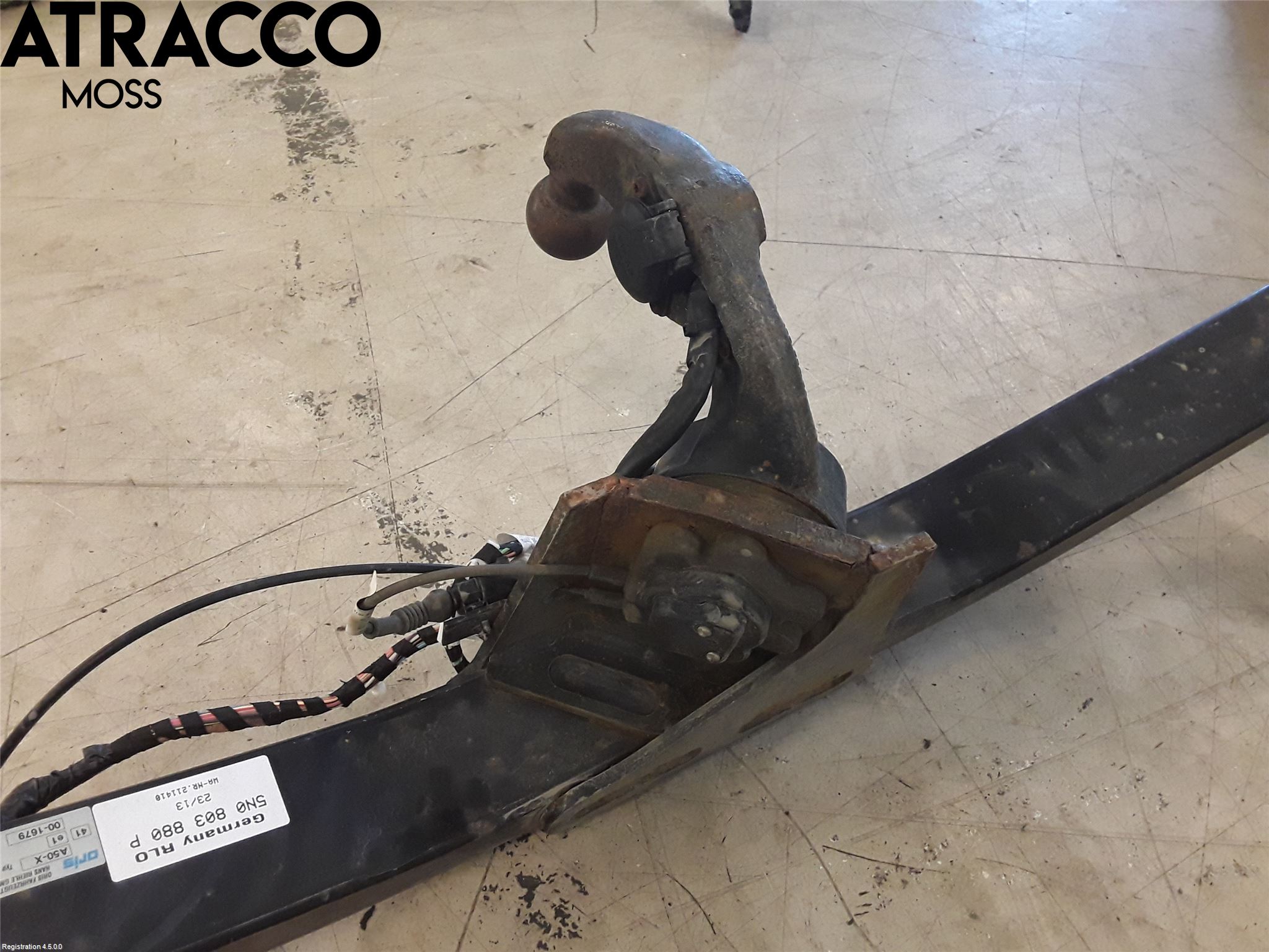 Volkswagen VW TIGUAN 07-16 Tilhengerfeste