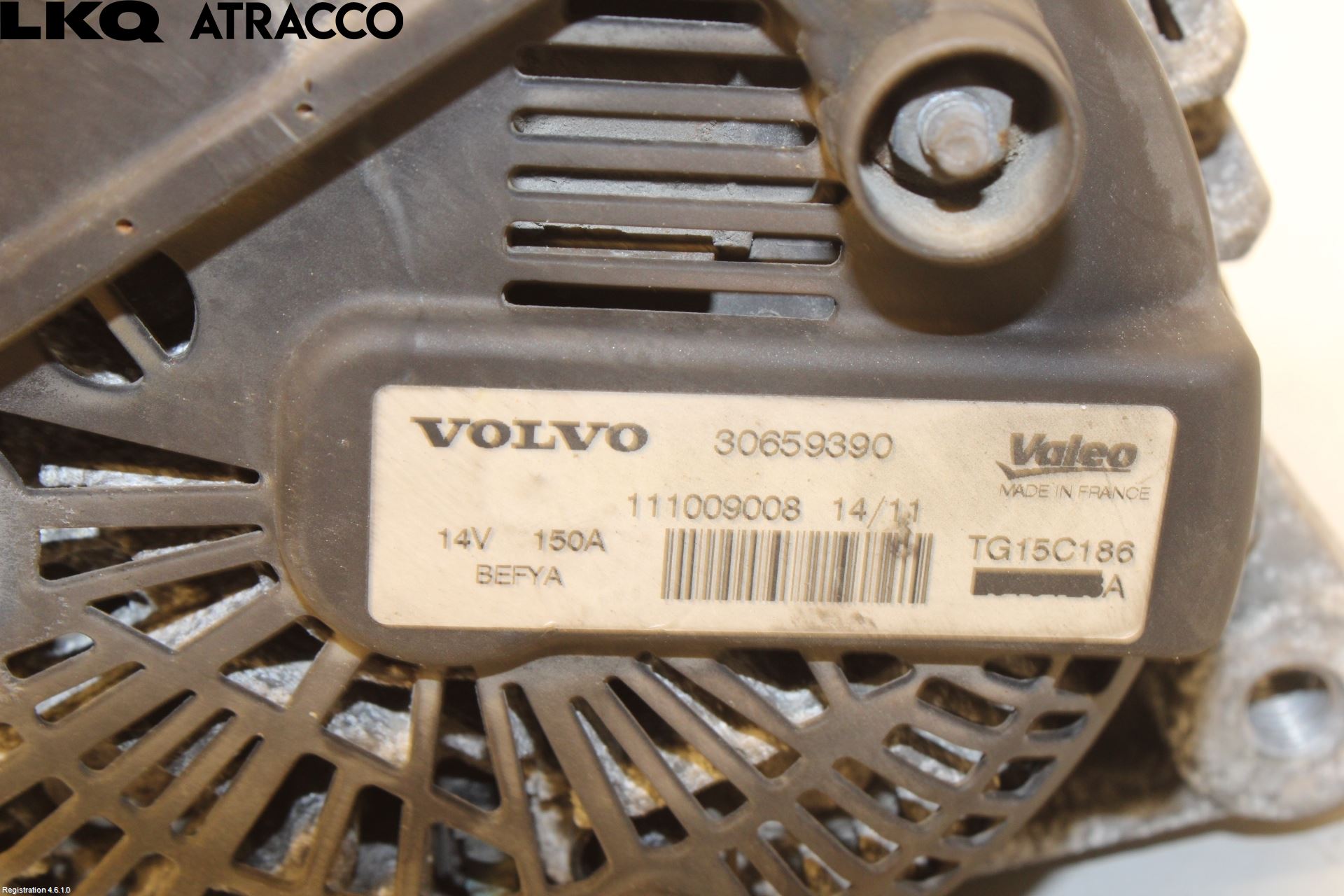 Volvo S60 11-13 Dynamo