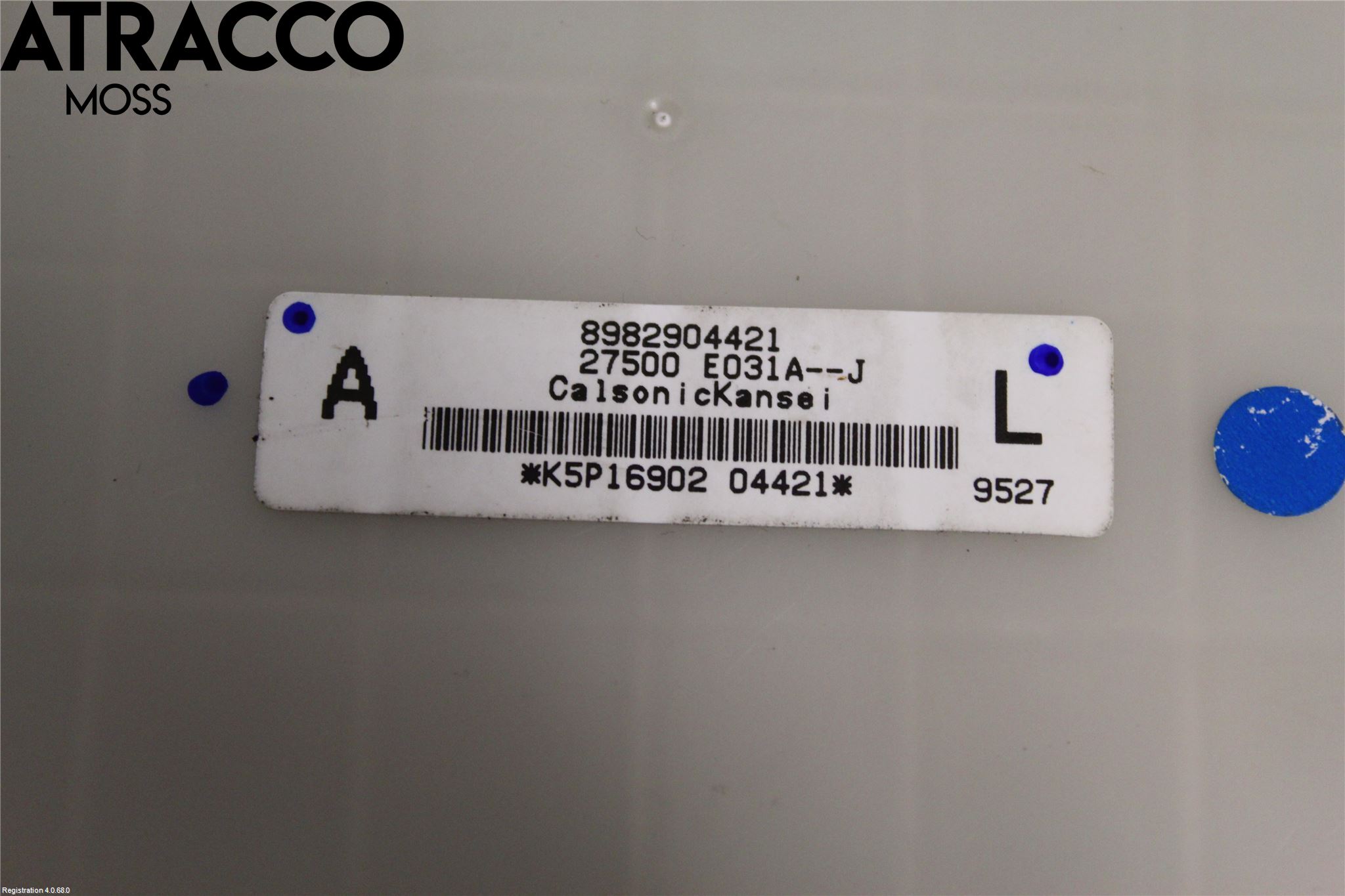 Isuzu D-MAX Varme Ac Betjening-Display