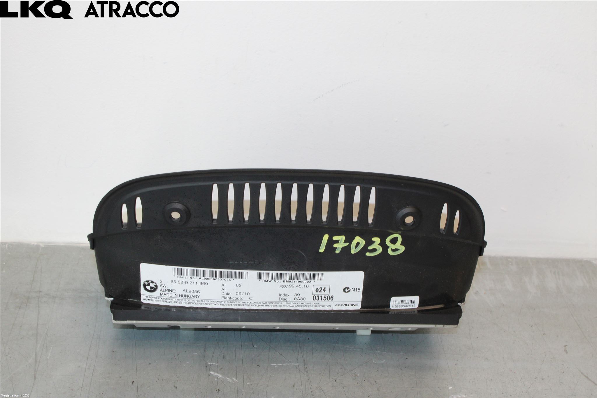 BMW 3 E90/91 SED/TOU 05-12 Kjørecomputer