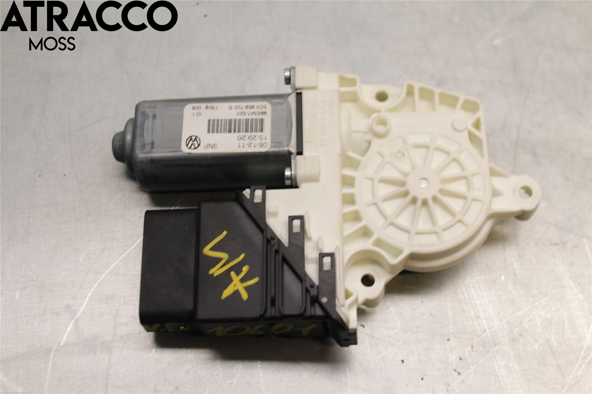 Volkswagen VW GOLF VI 09-13 Vindusheismotor