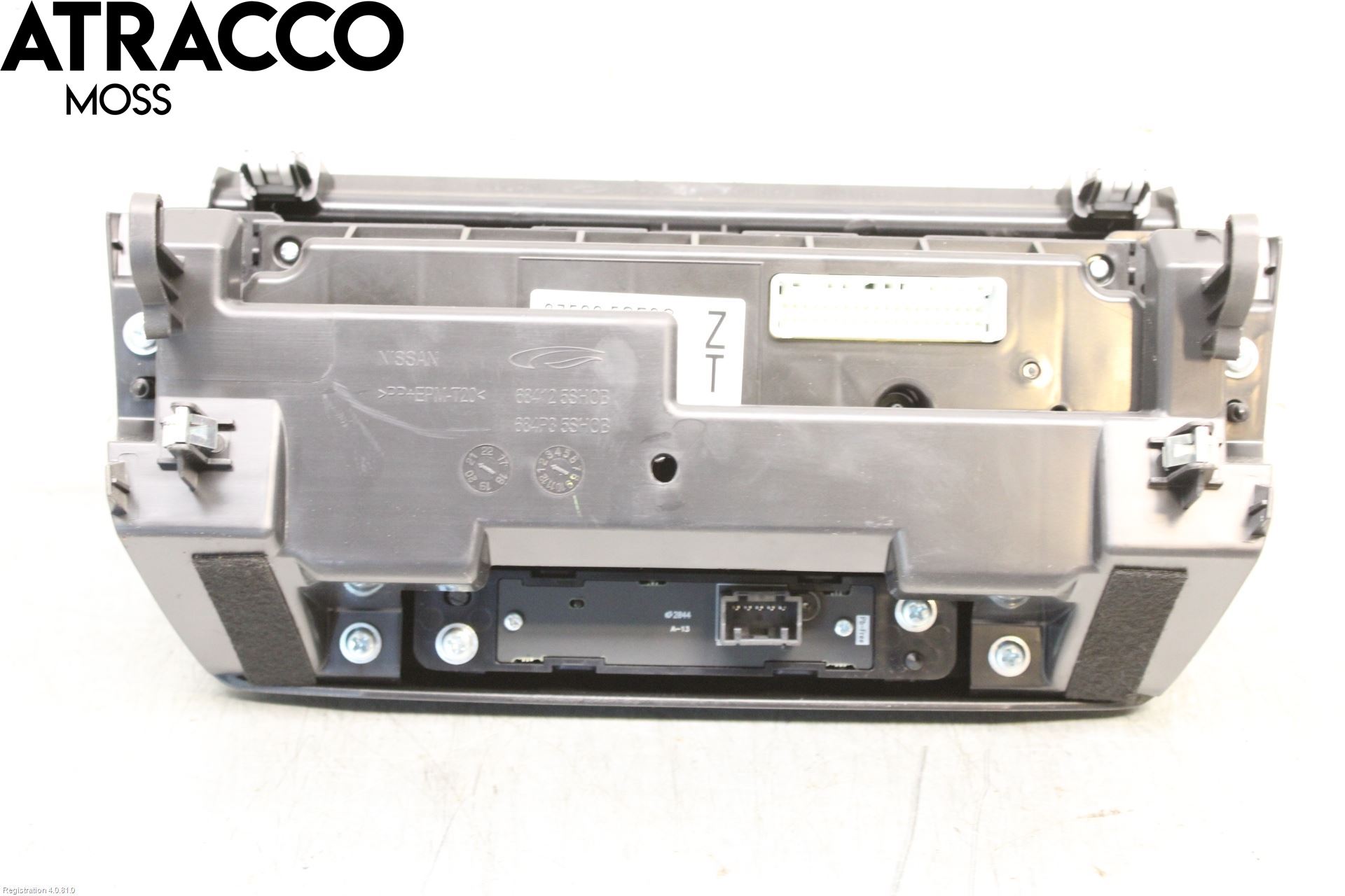 Nissan LEAF 18- Varme Ac Betjening-Display