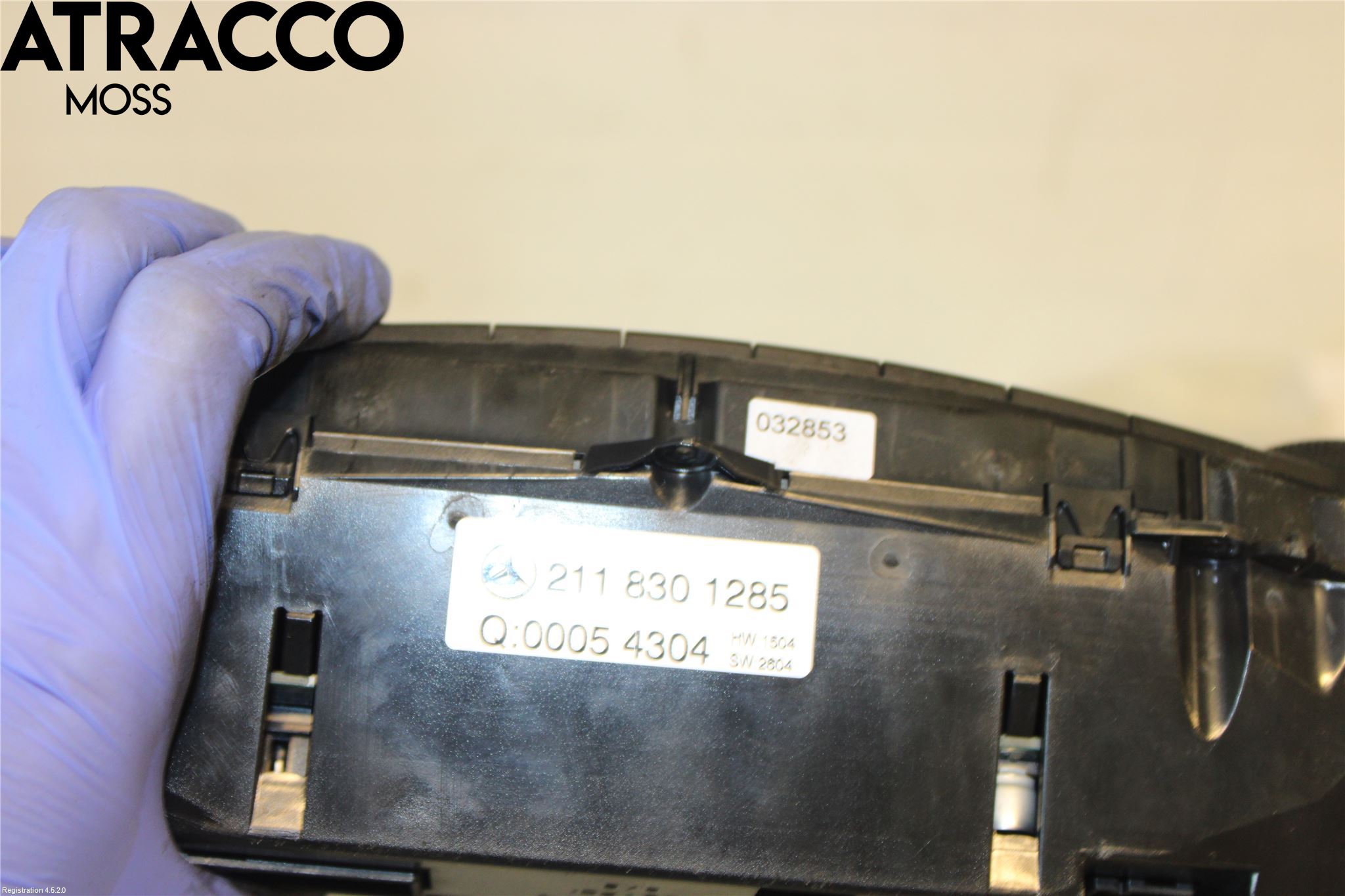 Mercedes-Benz MB E-KLASS (W211) 02-09 Varme Ac Betjening-Display