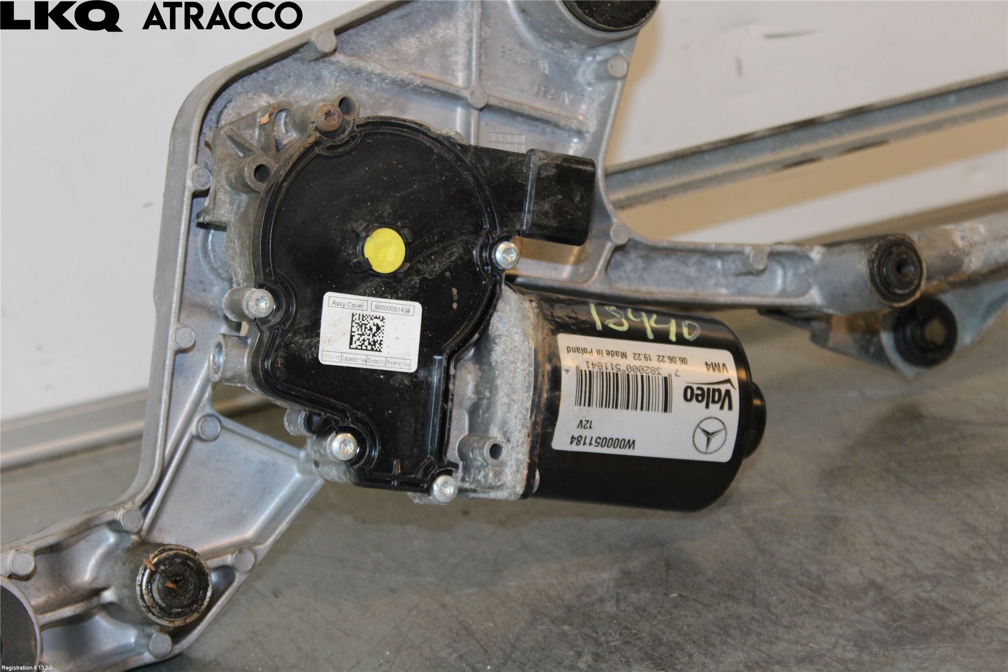 Mercedes-Benz MB VITO/V-KLASS (W640,W447,W448) 14- Viskermotor Frontrute