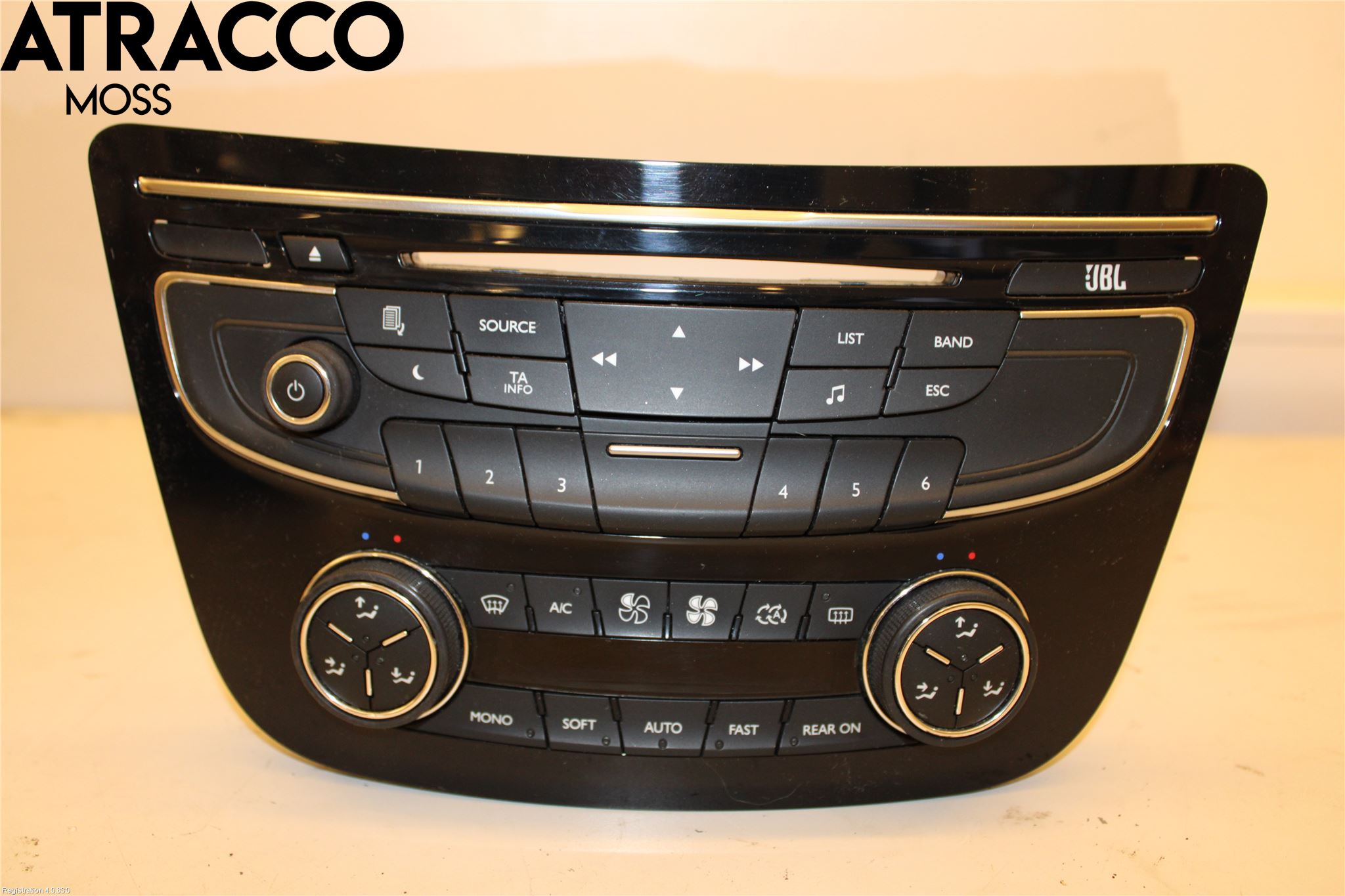 Peugeot 508 11-18 Varme Ac Betjening-Display