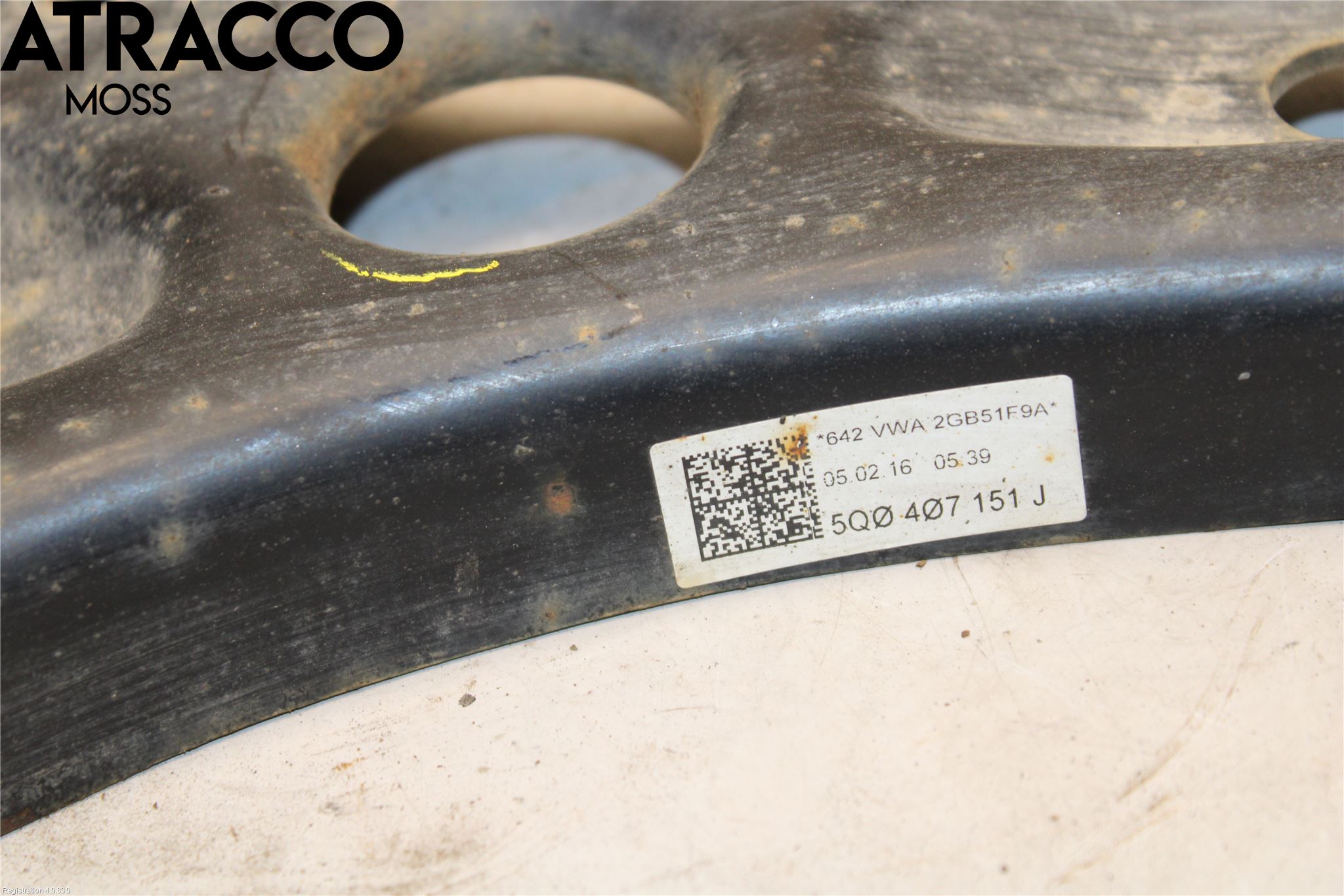 Volkswagen VW GOLF / E-GOLF VII 13-20 Bærearm Foran Høyre Nedre