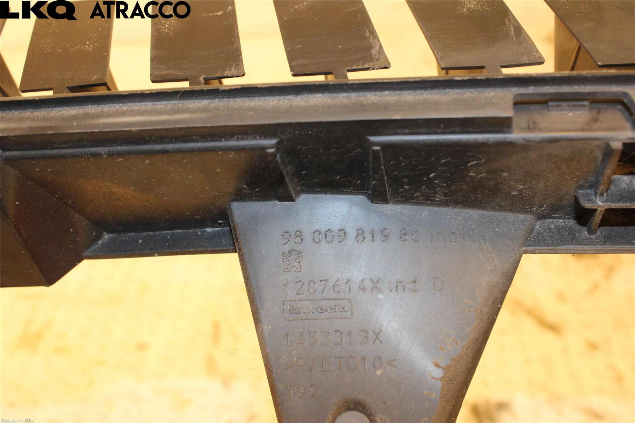 Peugeot 308 14-21 Støtfanger Bak List