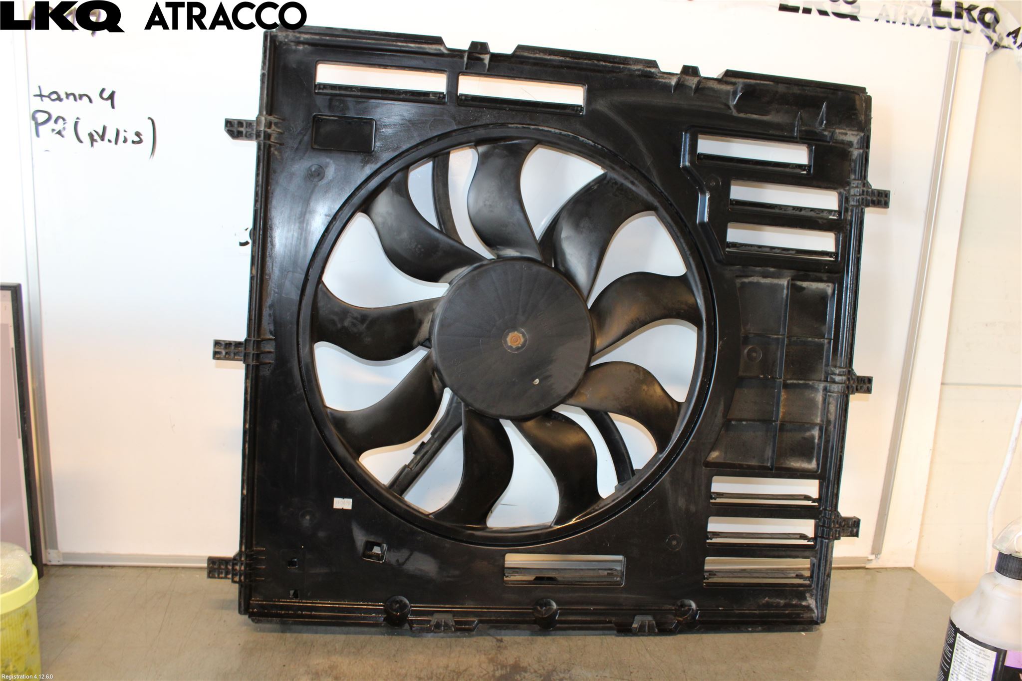 Volkswagen VW CRAFTER II / E-CRAFTER 17- Kjølevifte Elektrisk