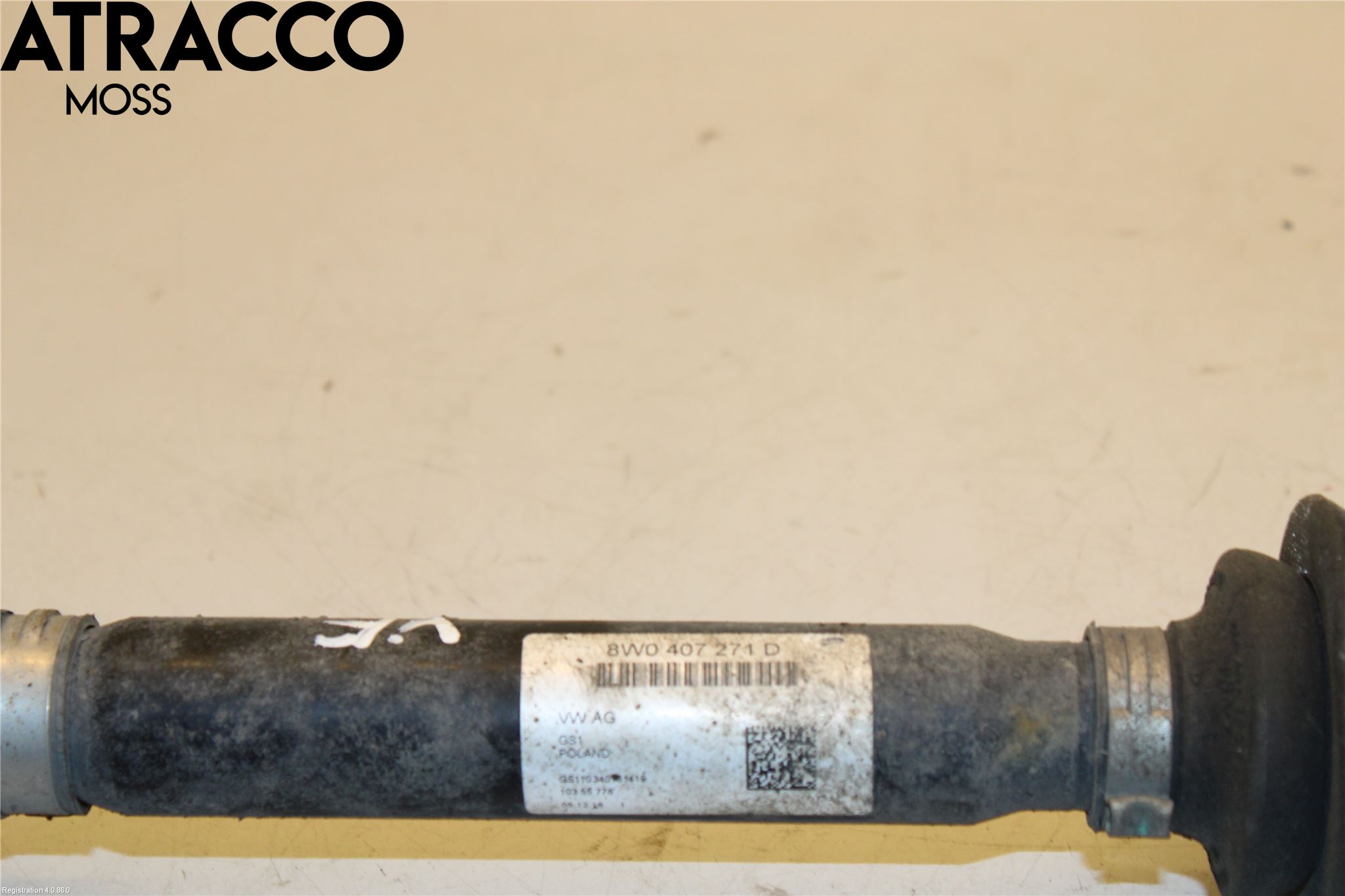 Audi A5 17- Drivaksel Foran Kompl Venstre