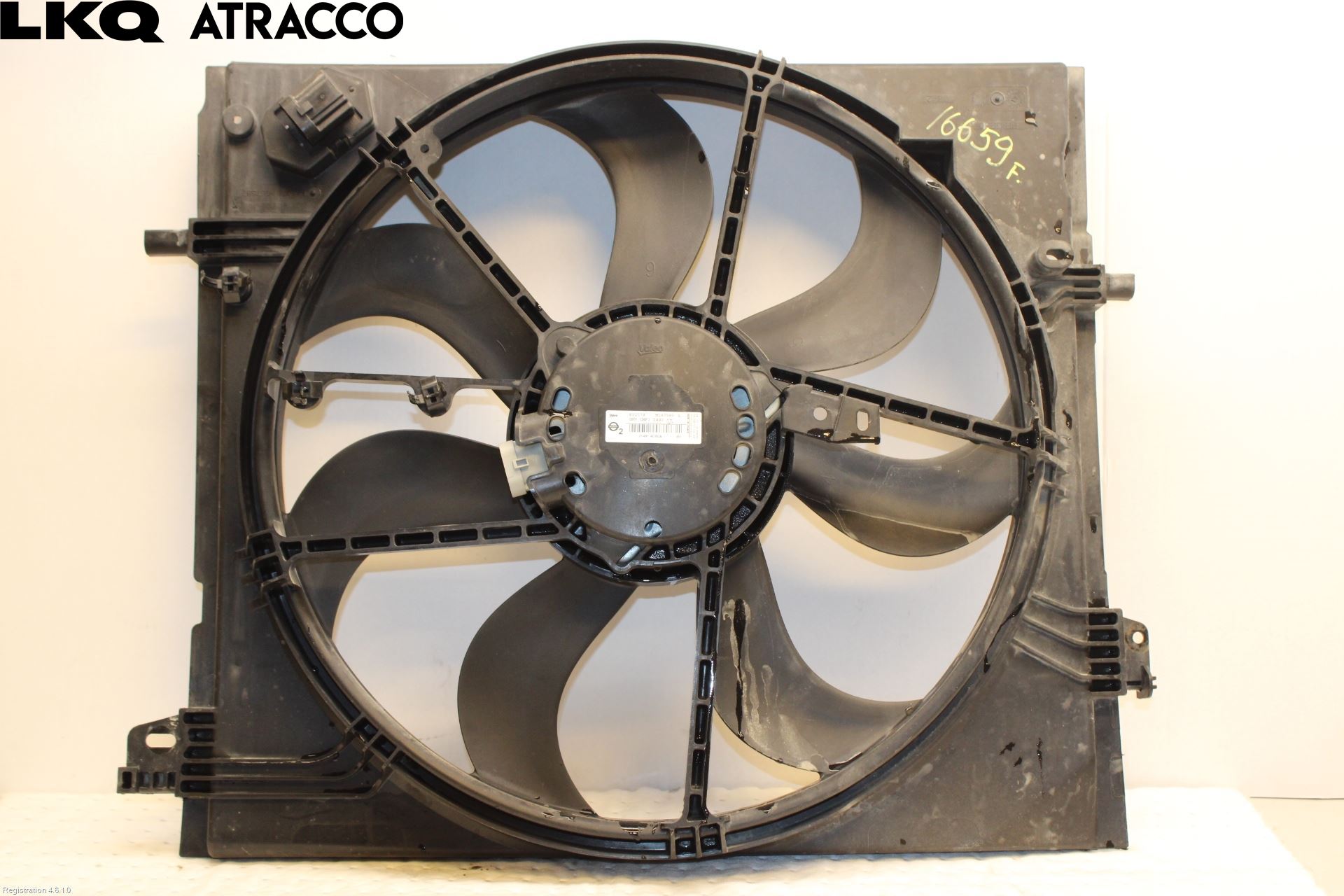 Nissan QASHQAI 17-21 Kjølevifte Elektrisk