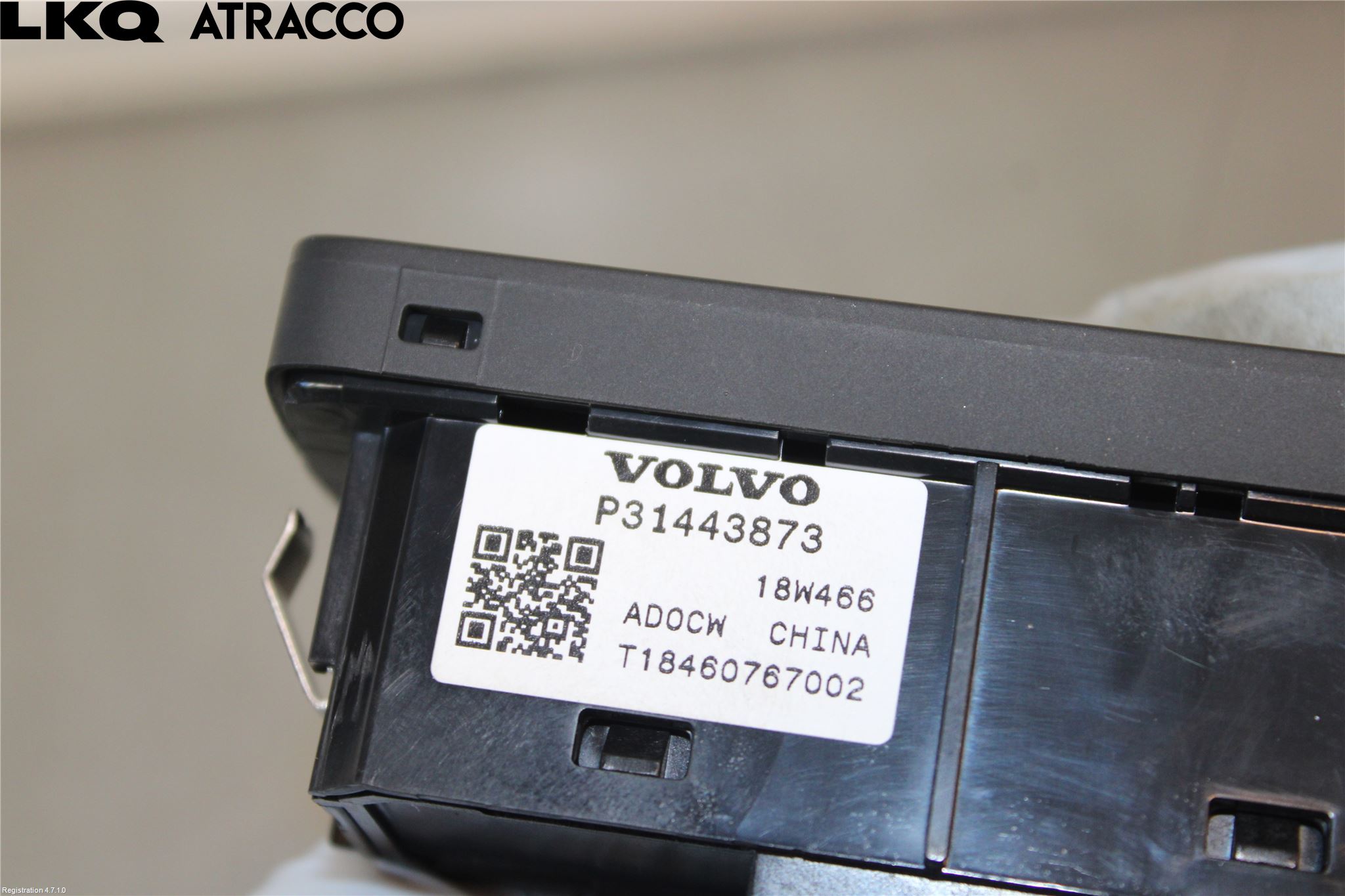 Volvo V60 19- Bryter Hovedlys