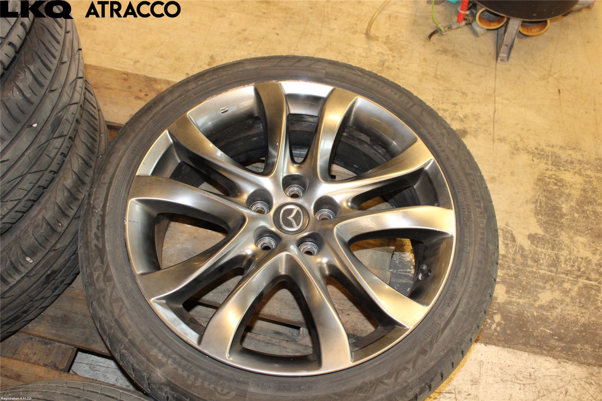 Mazda 6 13- Dekk Sommer På Alu Felg 4Stk