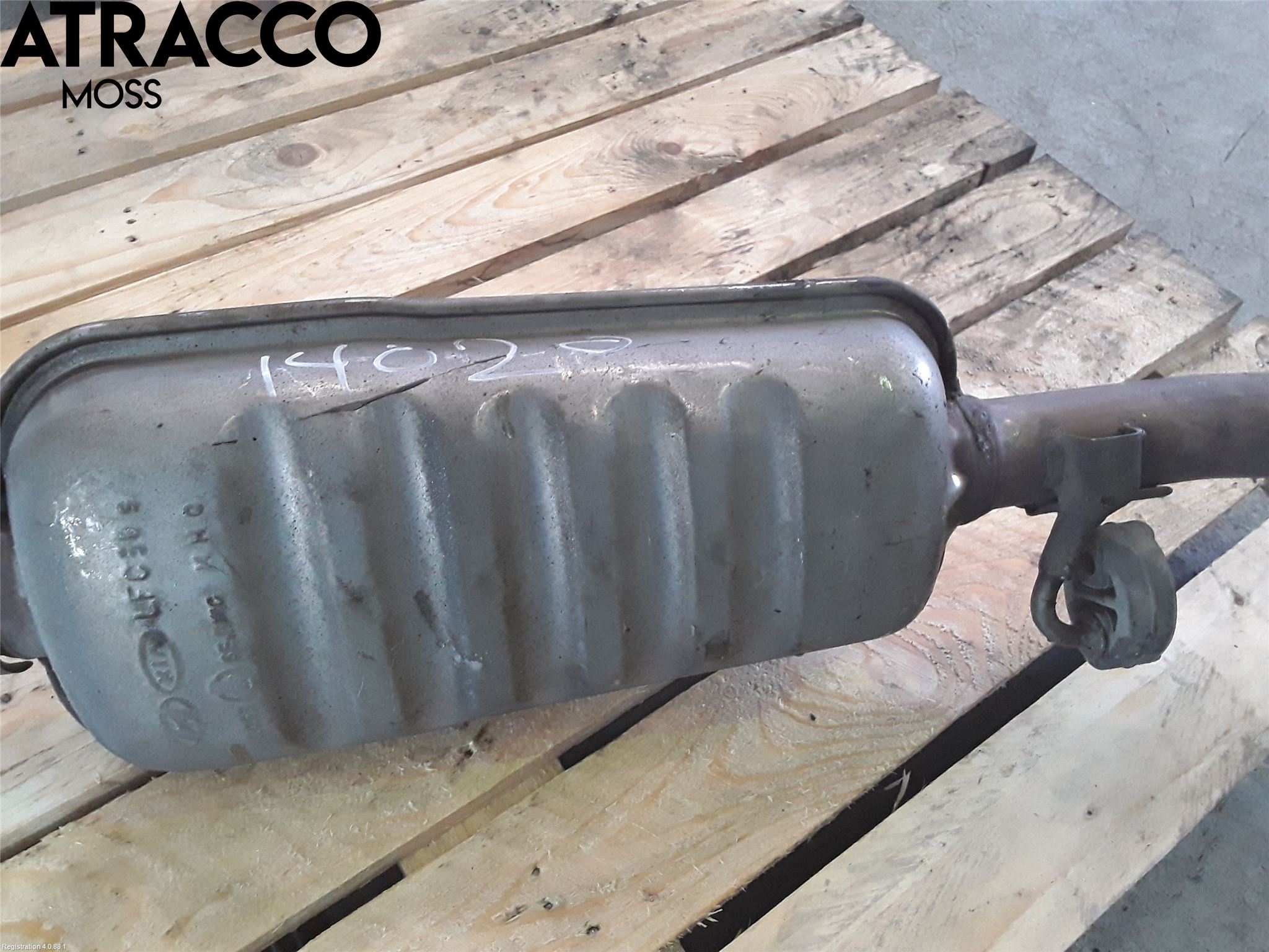 Kia OPTIMA 16-20 Katalysator