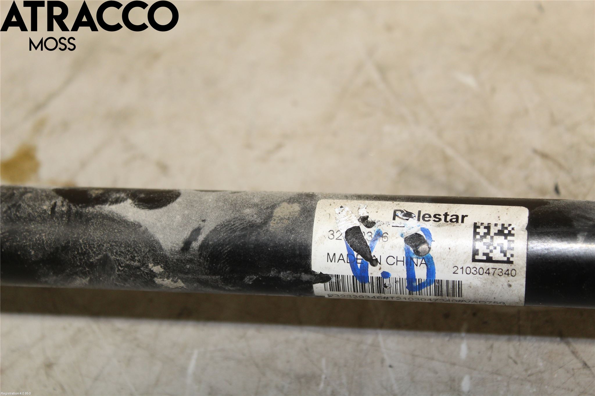 Polestar 2 20- Drivaksel Bak Kompl Venstre