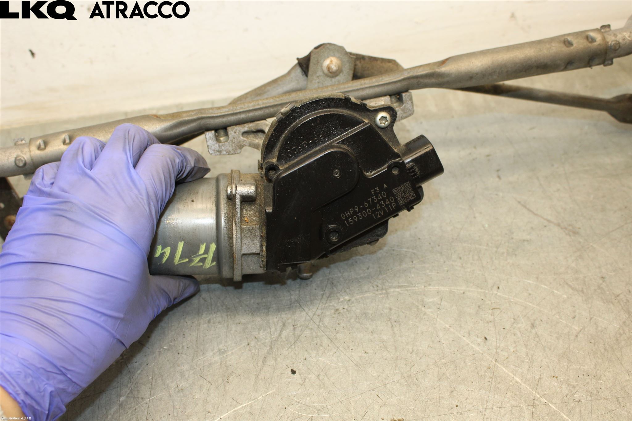 Mazda 6 13- Viskermotor Frontrute