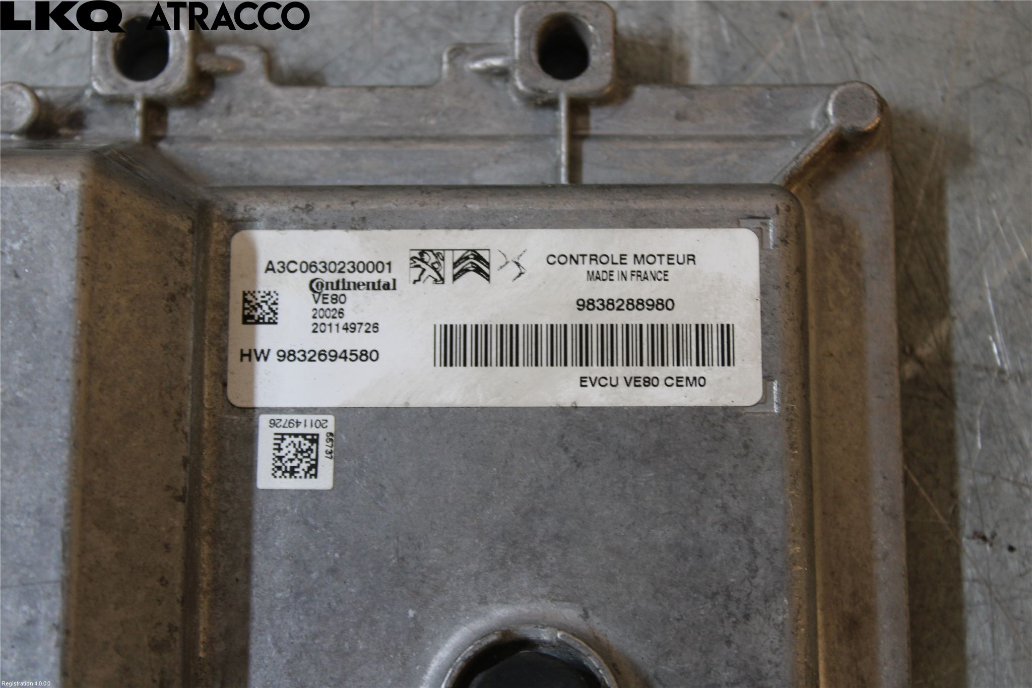 Peugeot 208/E-208 20- Styreenhet Innsprøytning