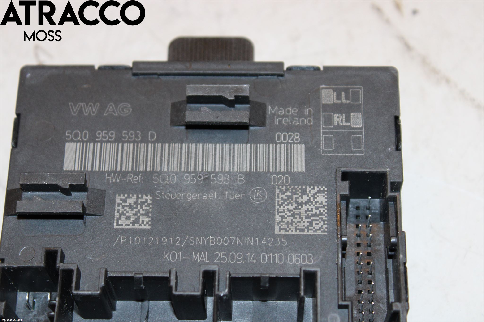 Volkswagen VW GOLF / E-GOLF VII 13-20 Styreenhet Dør