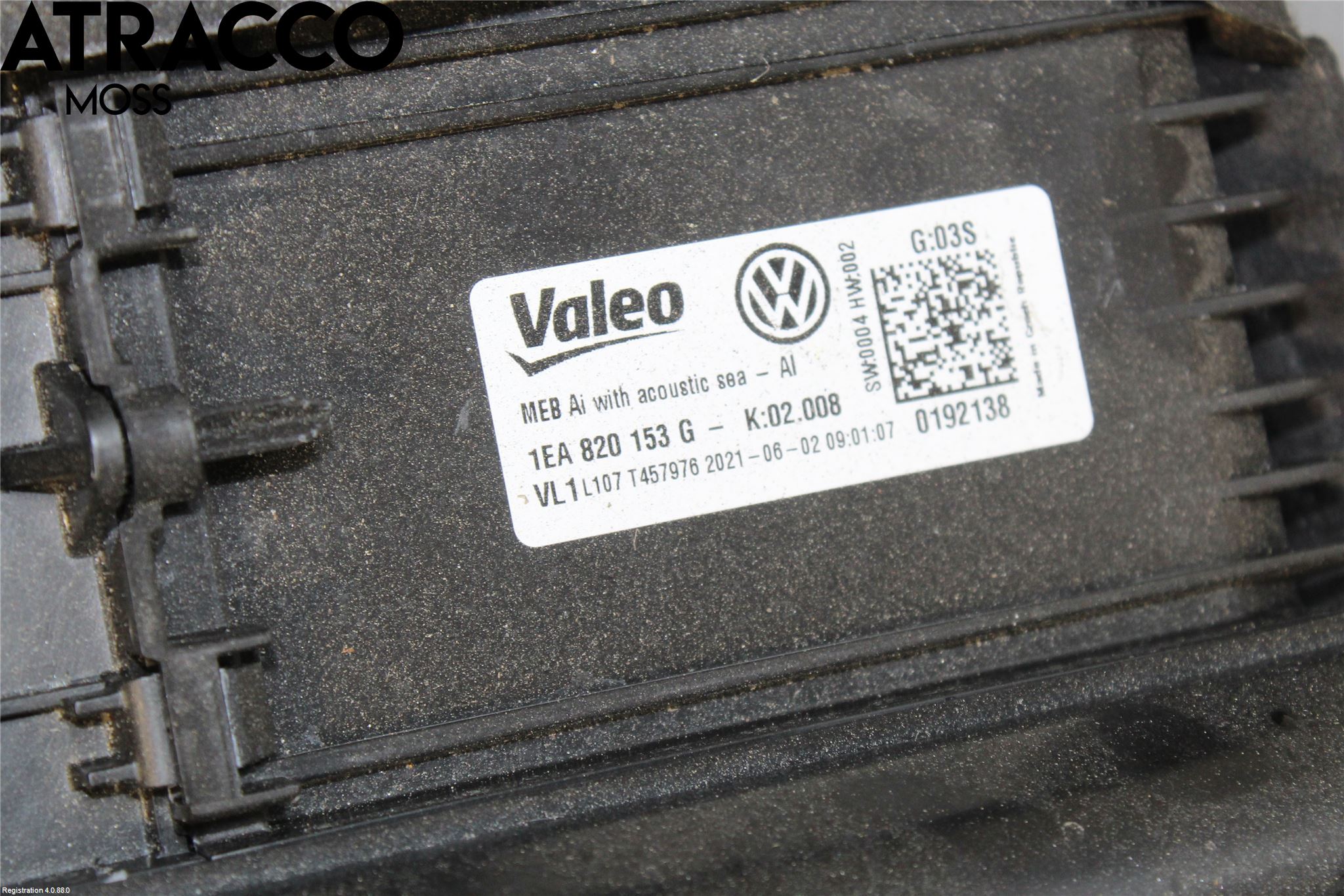 Volkswagen VW ID.4 21- Varmeapparat Register Komplett