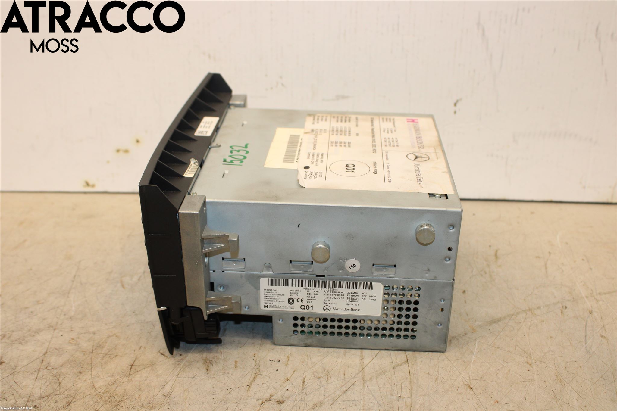 Mercedes-Benz MB E-KLASS (W212) 09-16 Stereo Radio Med Cd