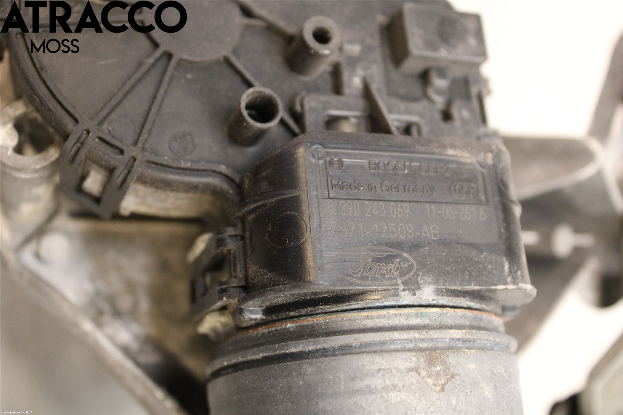 Ford MONDEO 07-15 Viskermotor Frontrute