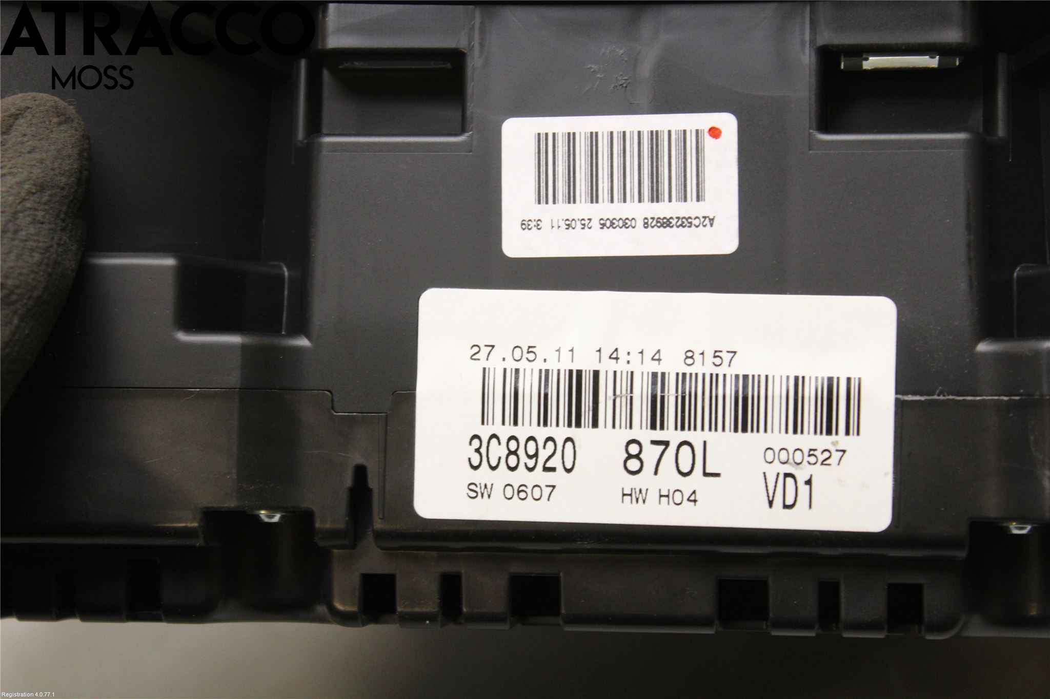 Volkswagen VW PASSAT CC 08-16 Instr Kombinert