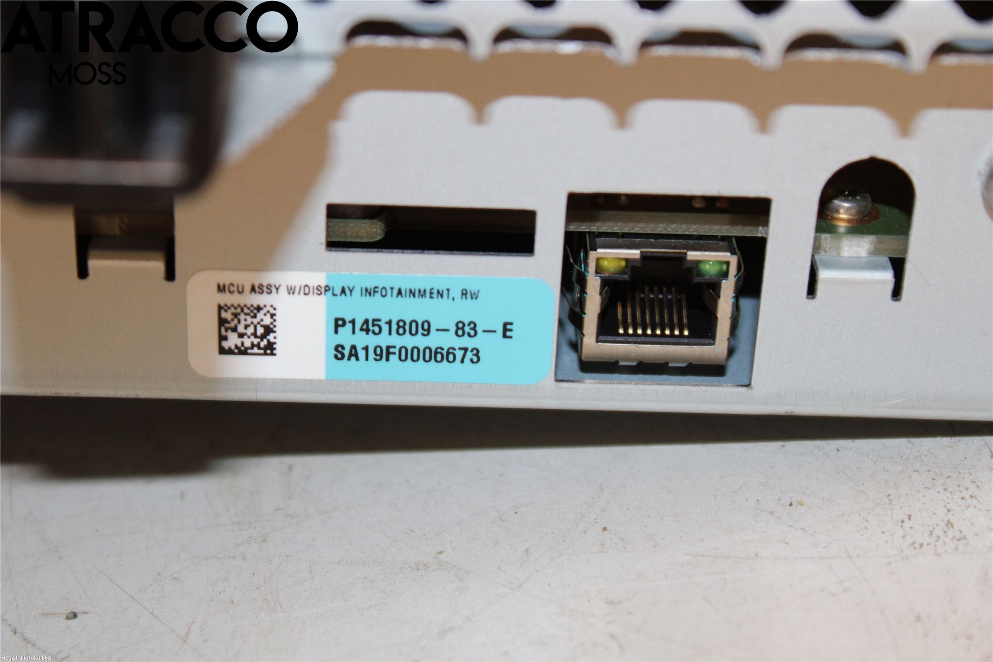 Tesla MODEL S 13- Multifunktionsdisplay