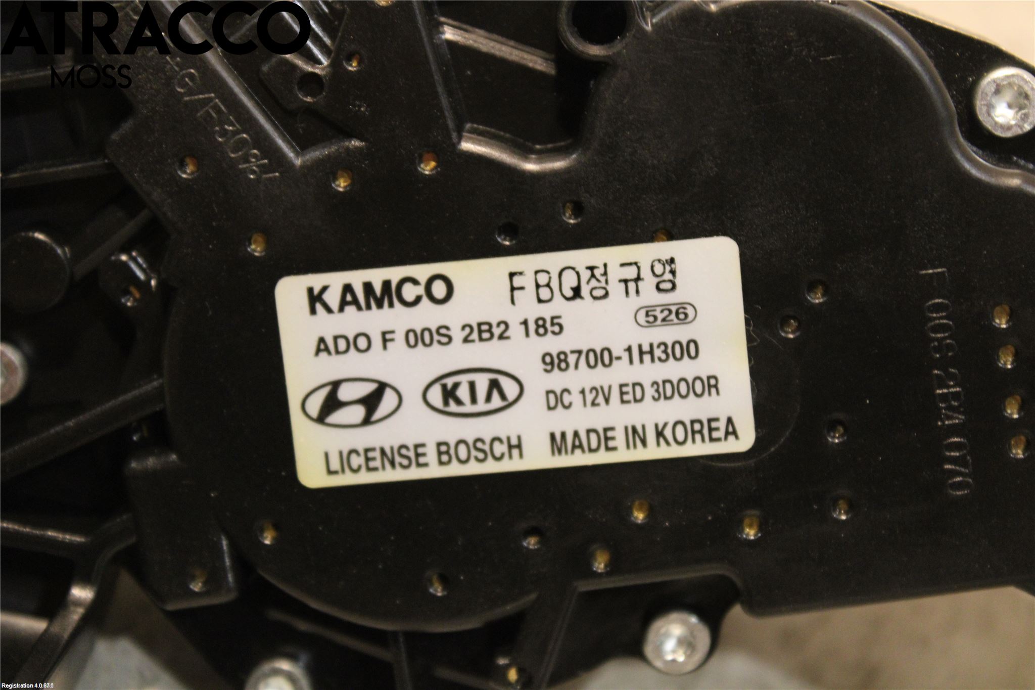 Hyundai ix35 Viskermotor Bakluke