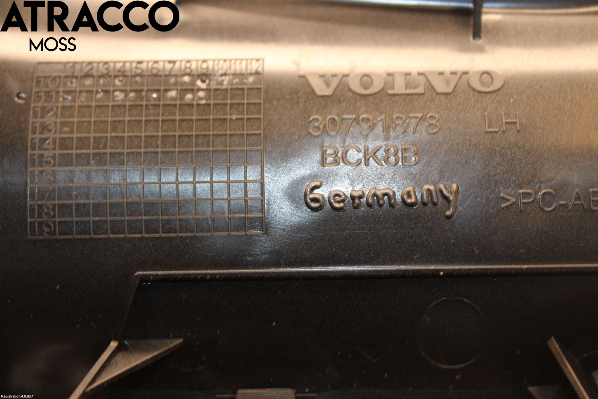 Volvo V60 11-13 Varme Ac Betjening-Display