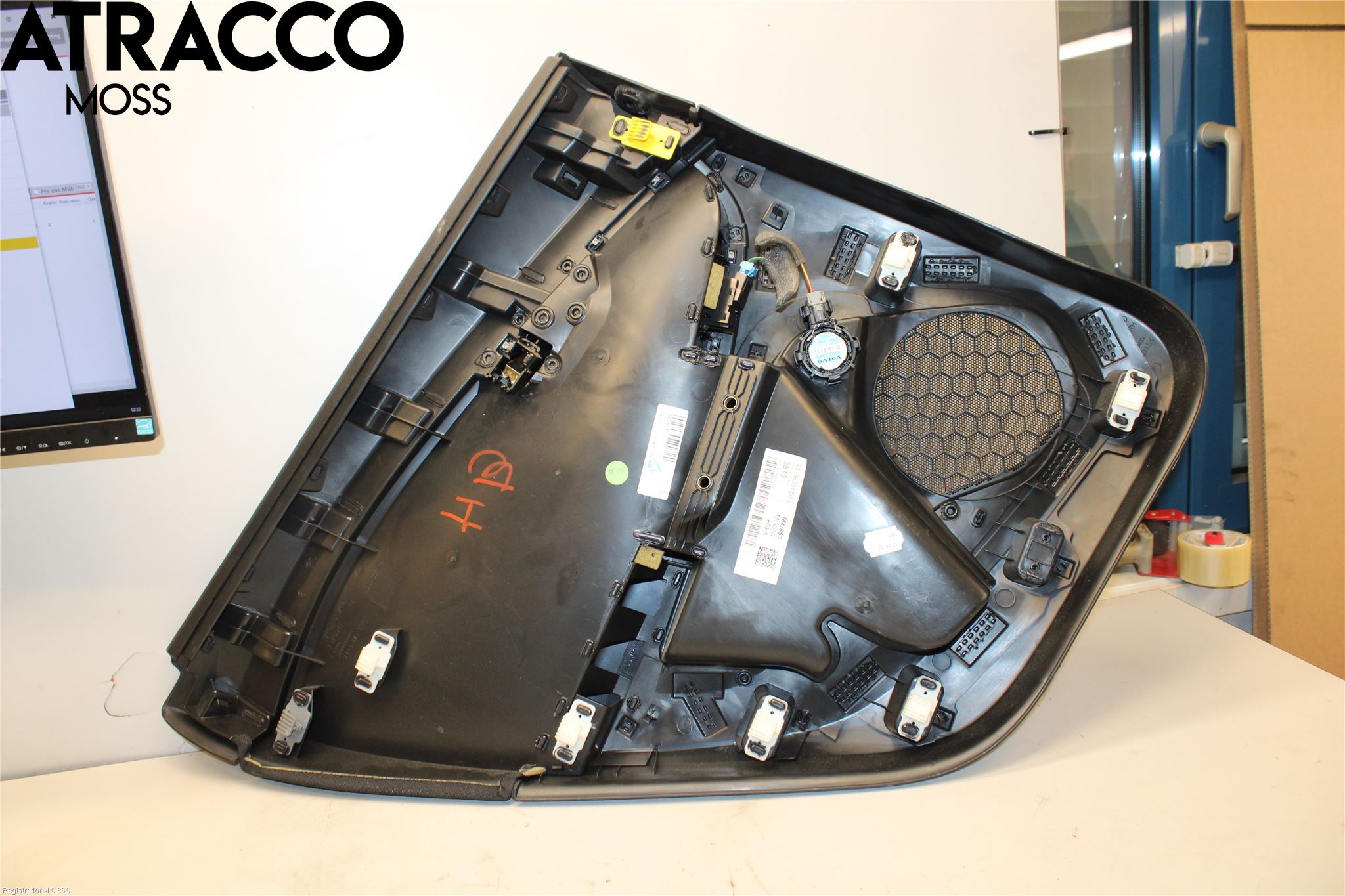 Volvo V40 12-19 Innr Dørtrekk Høyre