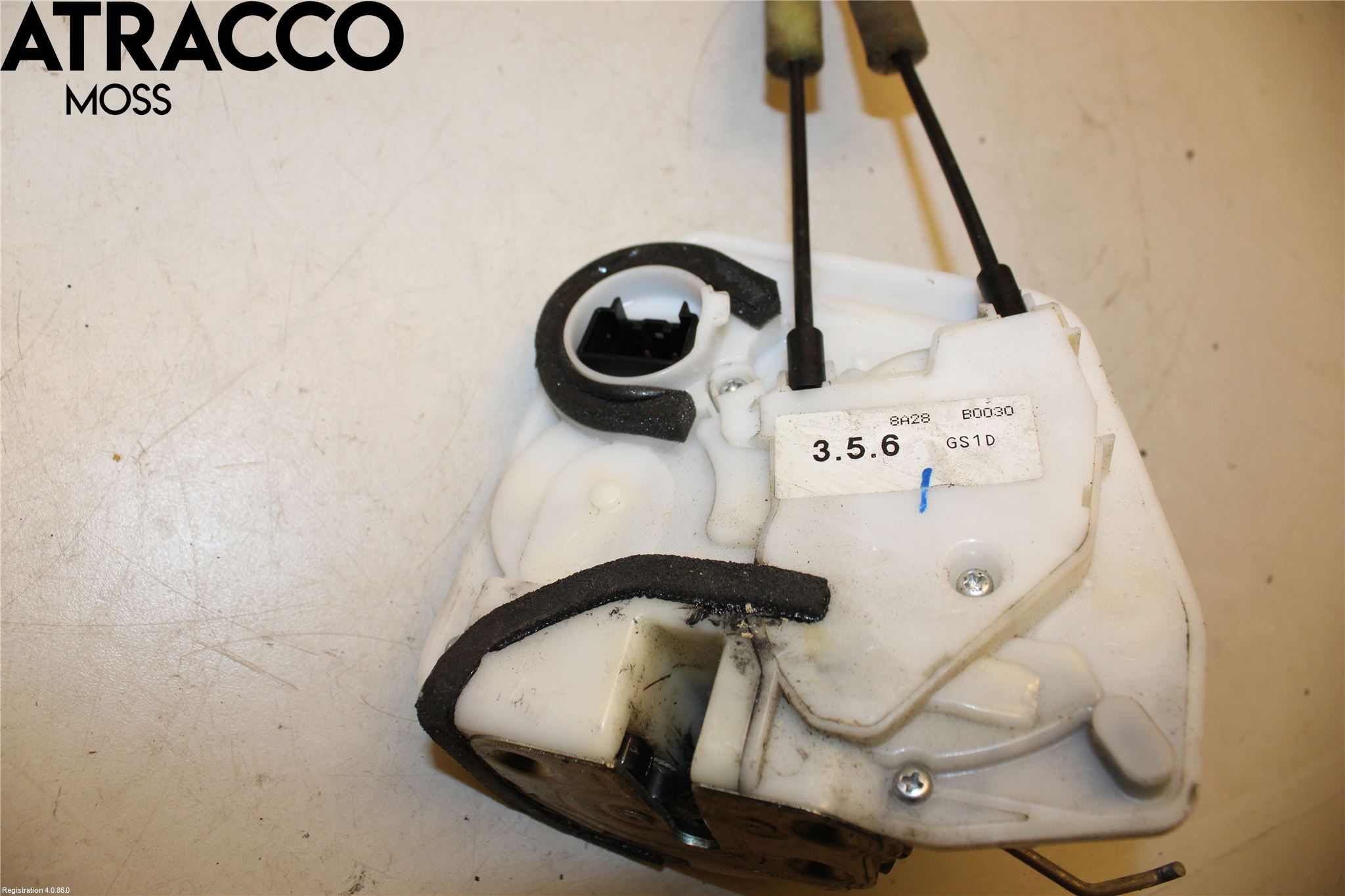 Mazda 6 08-13 Dørlås - Låsekasse