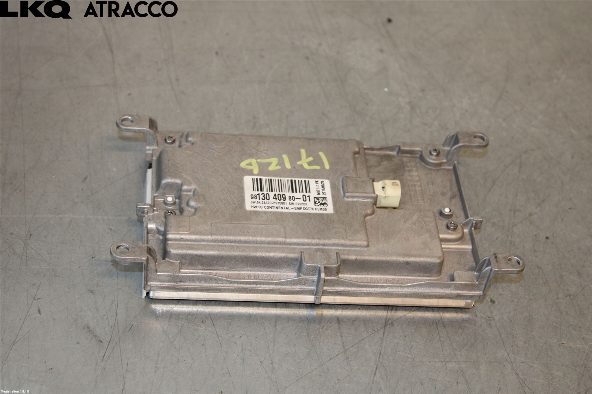 Citroen C4 GRAND PICASSO 14-18 Multifunktionsdisplay