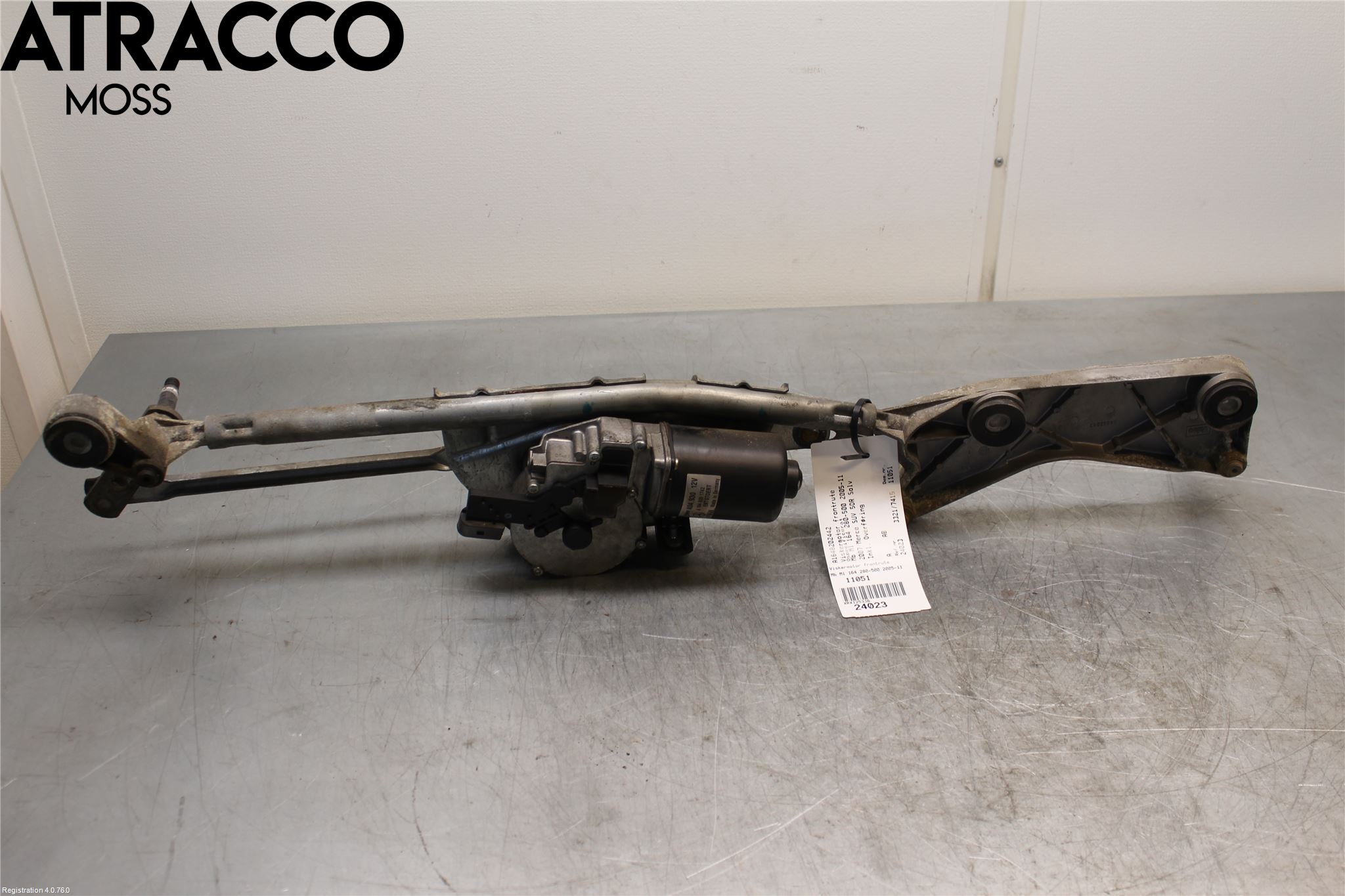 Mercedes-Benz MB ML (W164) 05-11 Viskermotor Frontrute