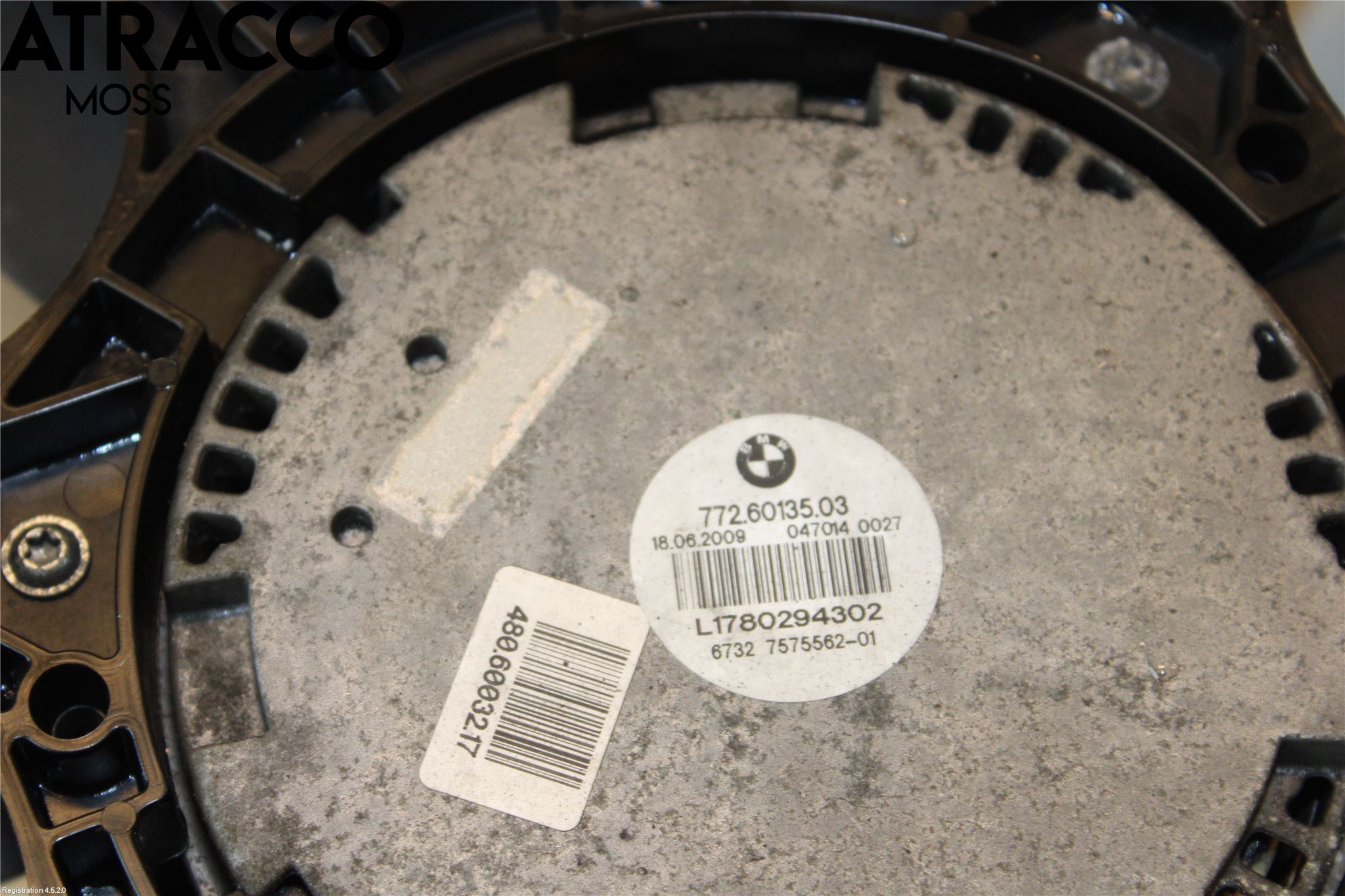 BMW 7 F01/02/03/04 09-15 Kjølevifte Elektrisk