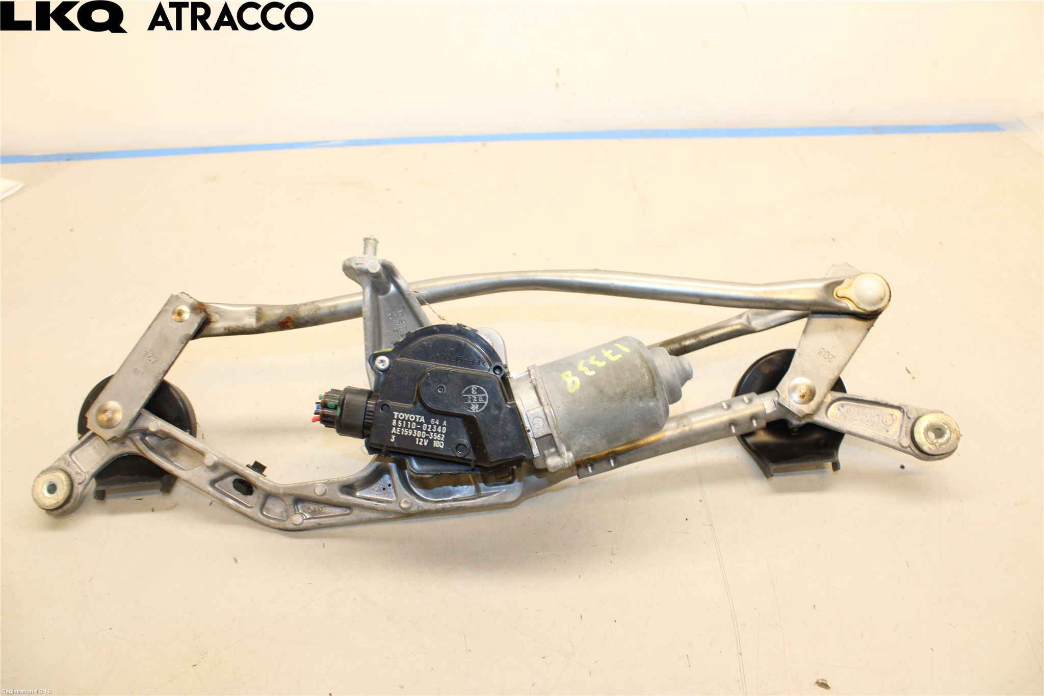 Toyota AURIS 13-19 Viskermotor Frontrute