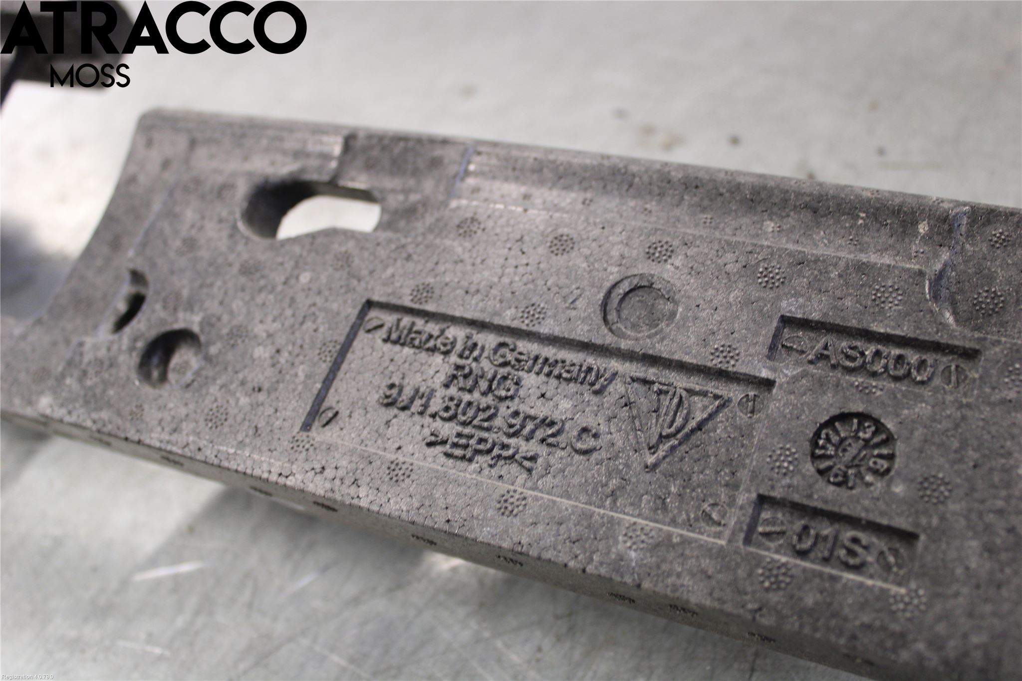 Porsche TAYCAN 20- Støtfanger Bak Deform Element