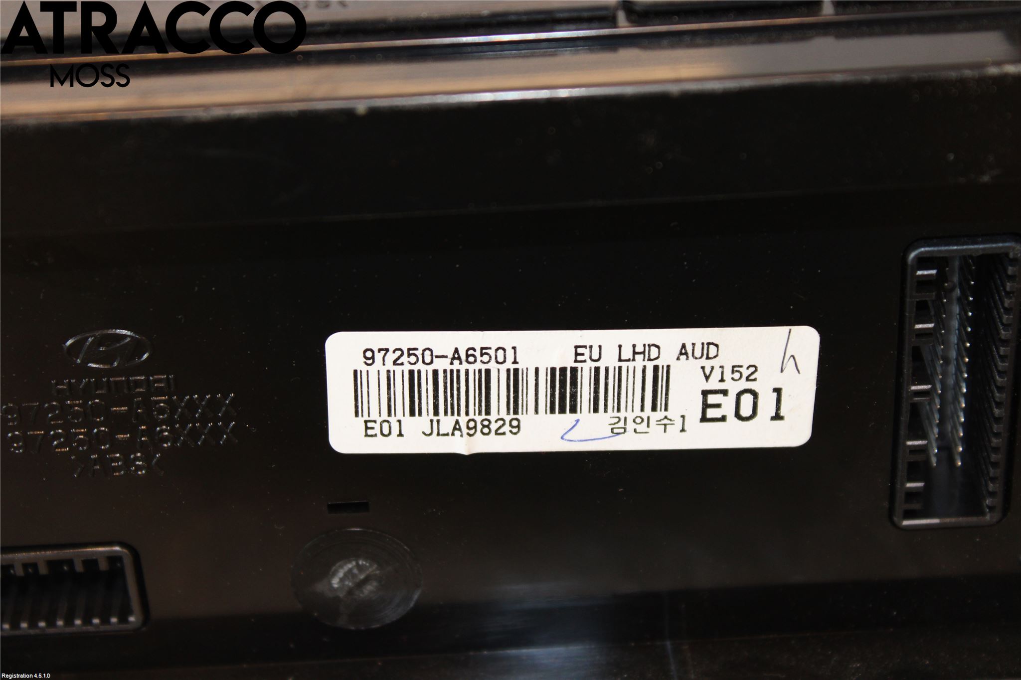 Hyundai i30 GD 13-17 Varme Ac Betjening-Display