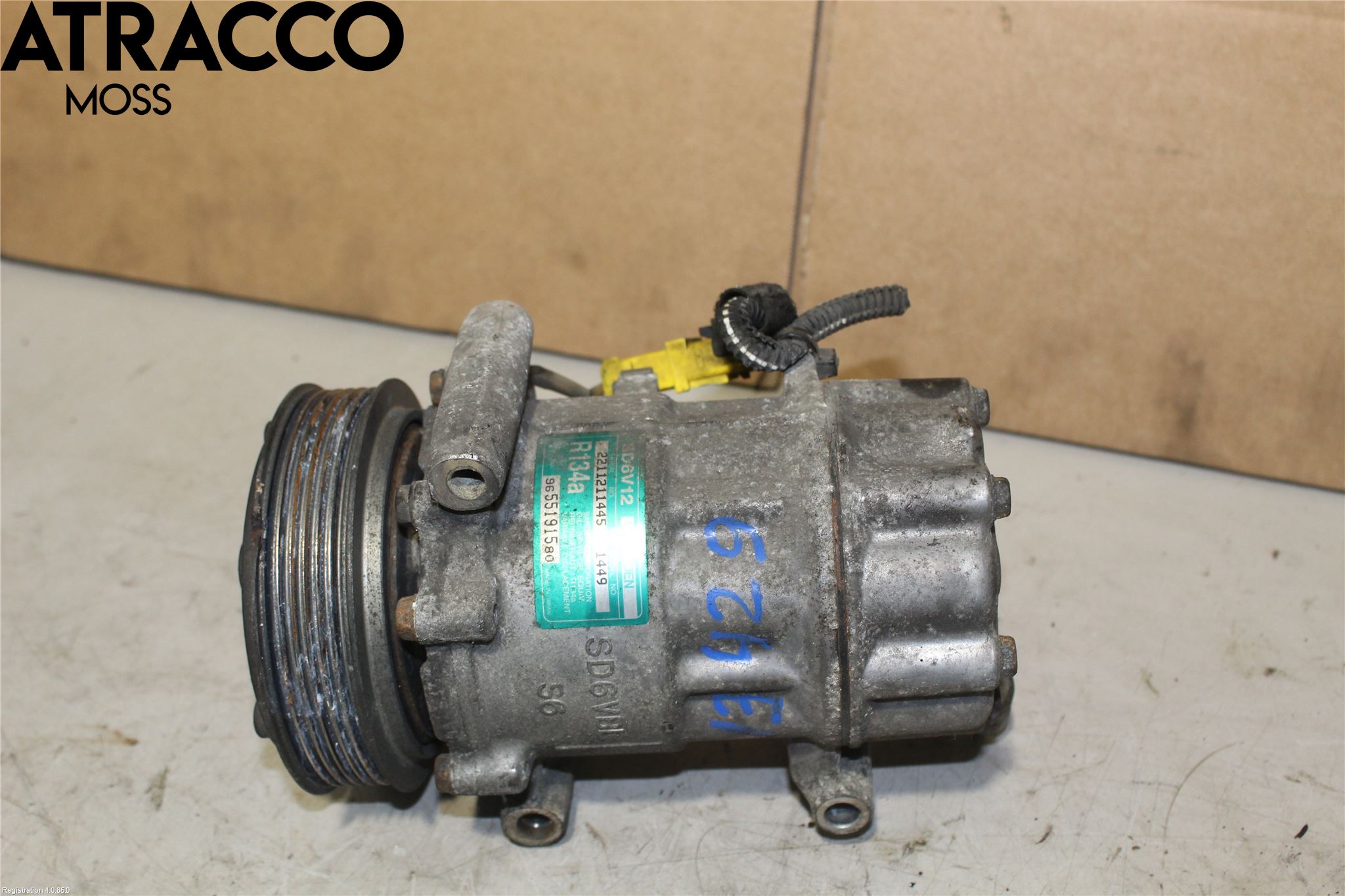 Peugeot 307     01-05 Varme Ac Kompressor