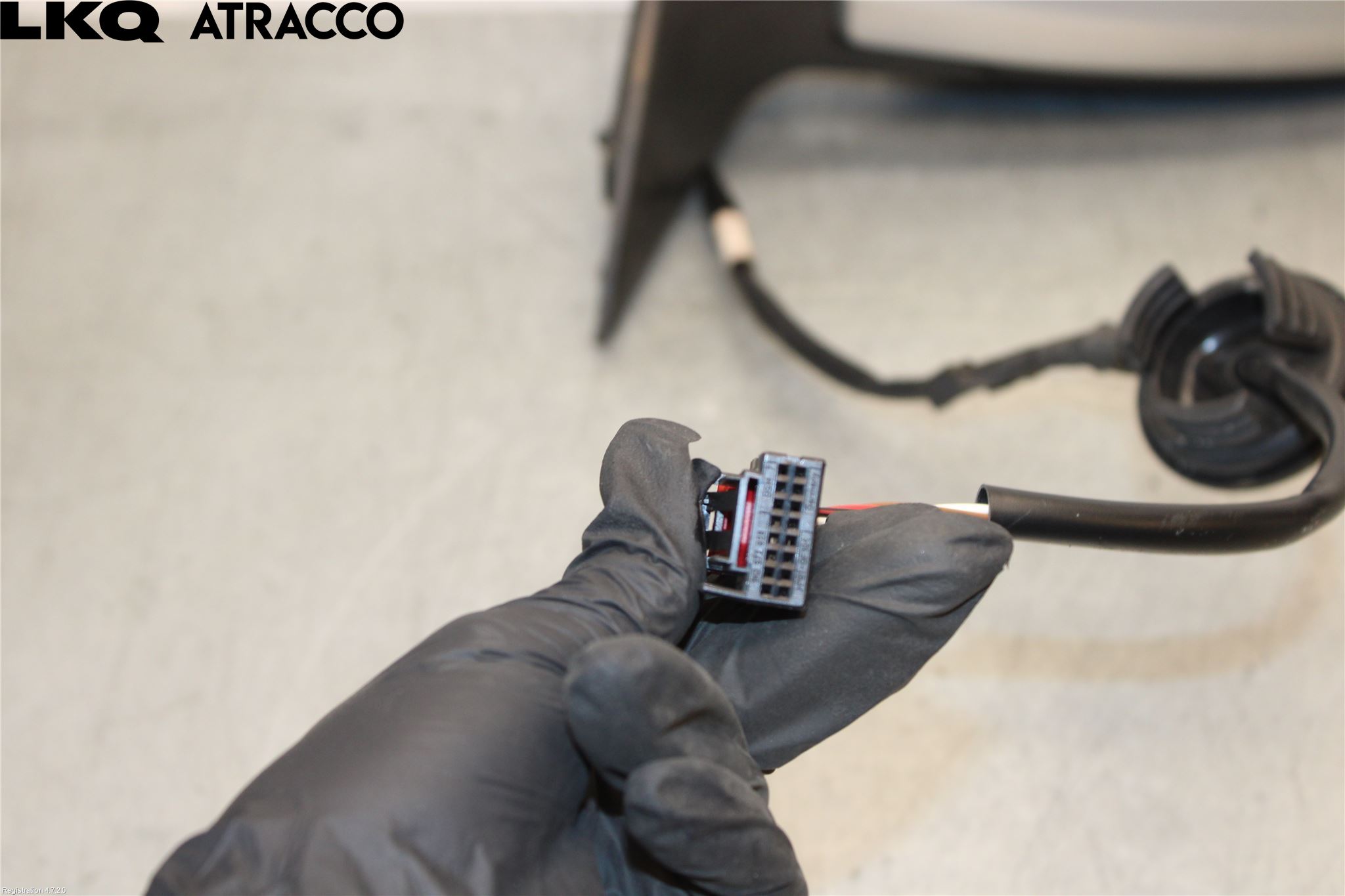 Biltillbehør-rekvisita Speil V M-El Justering