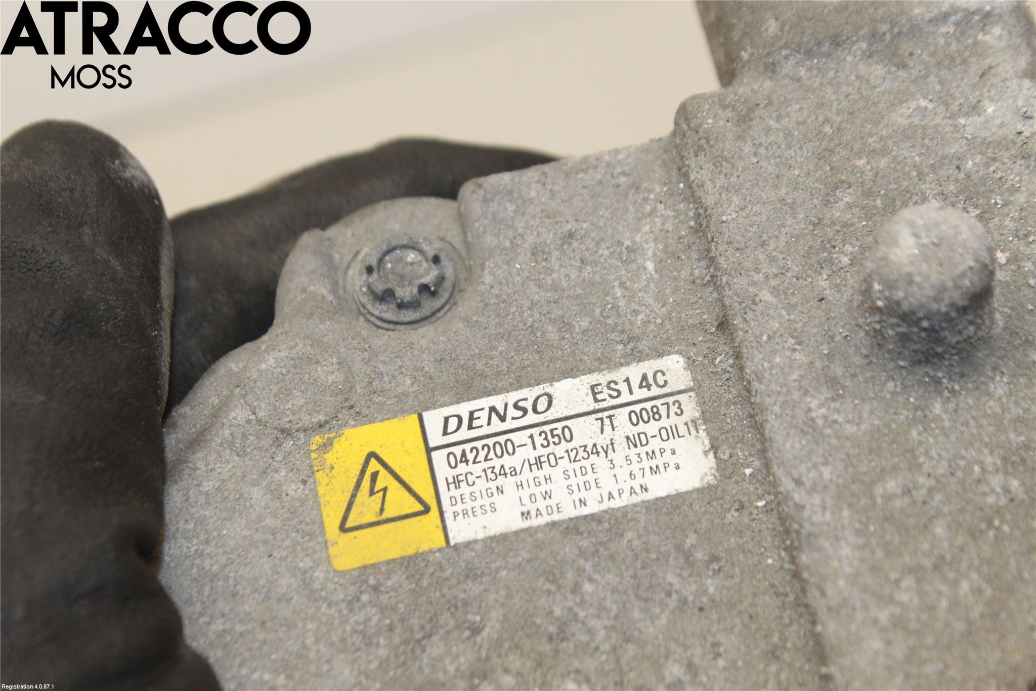 Toyota YARIS XP130 15-20 Varme Ac Kompressor