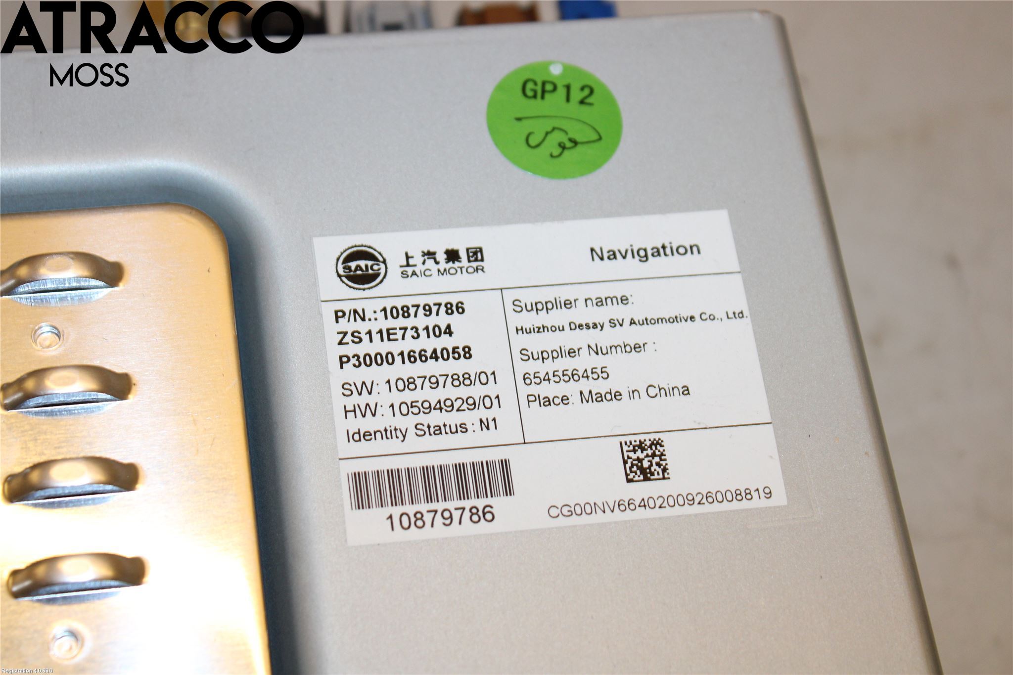 MG ZS EV 20- Stereo Radio