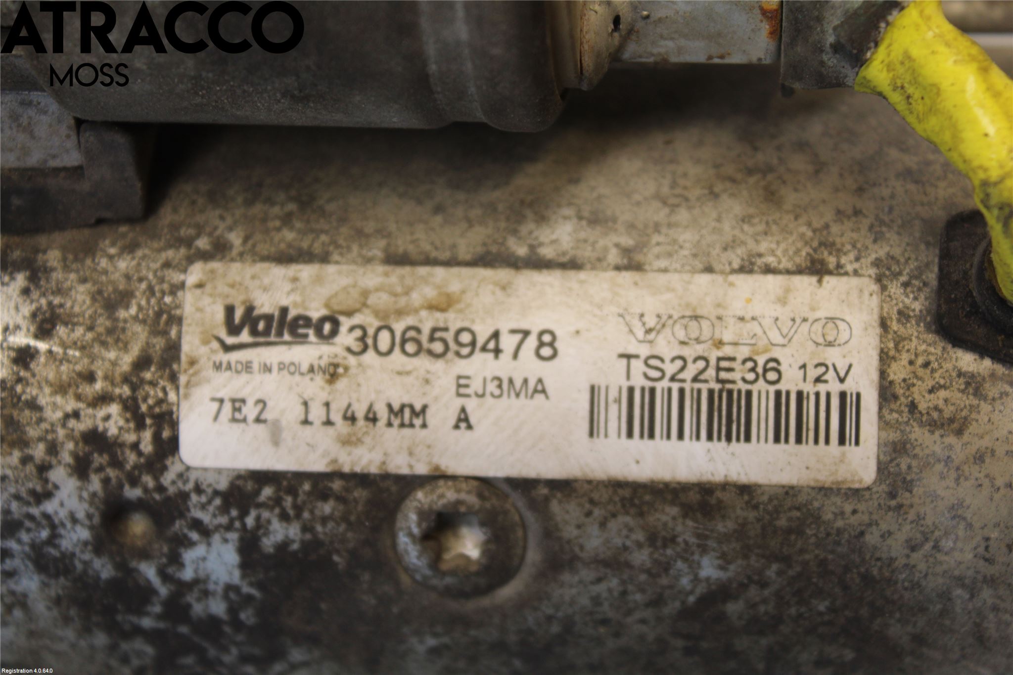 Volvo V60 11-13 Startmotor Diesel