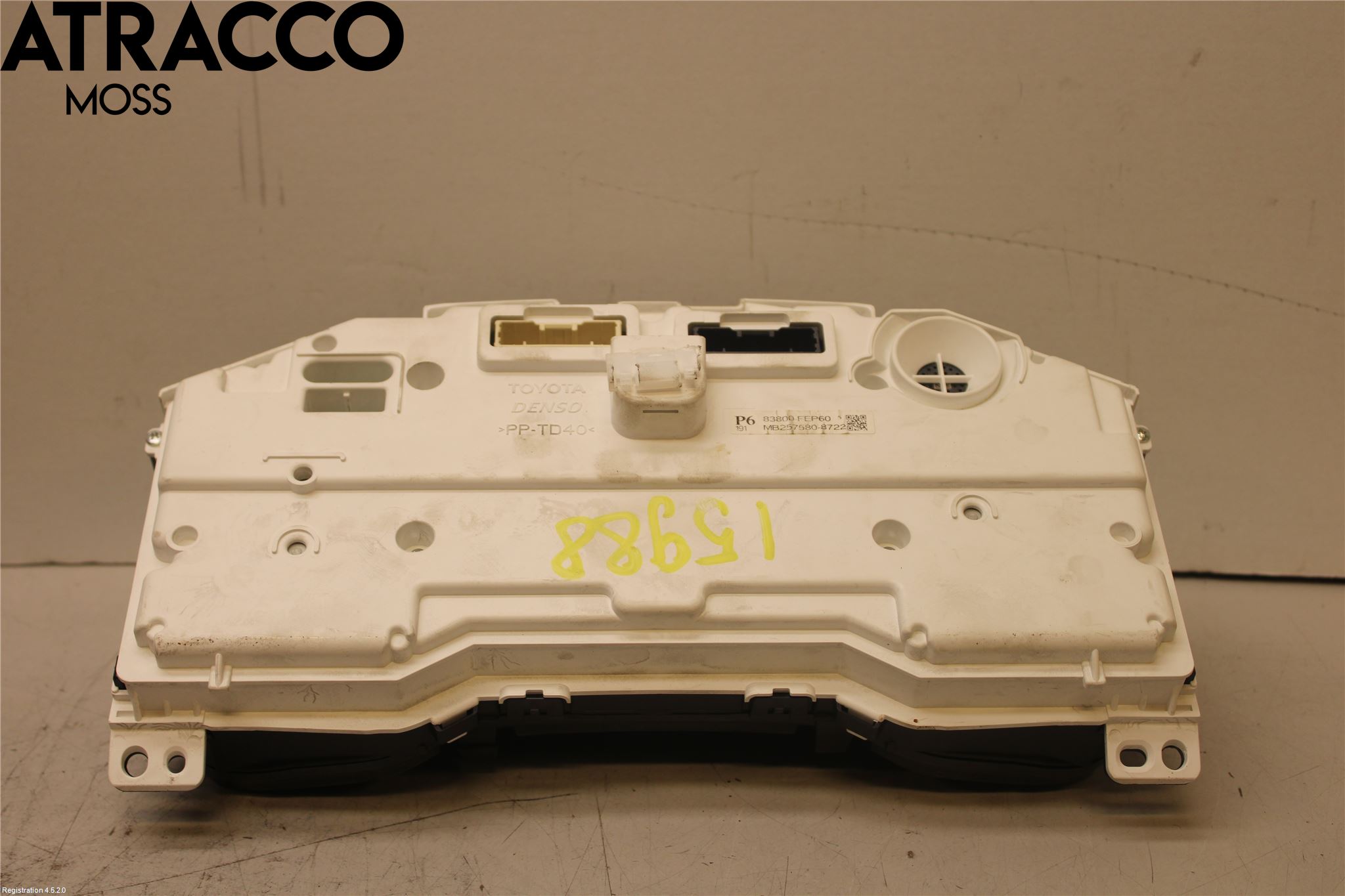 Toyota COROLLA 19- Instr Kombinert