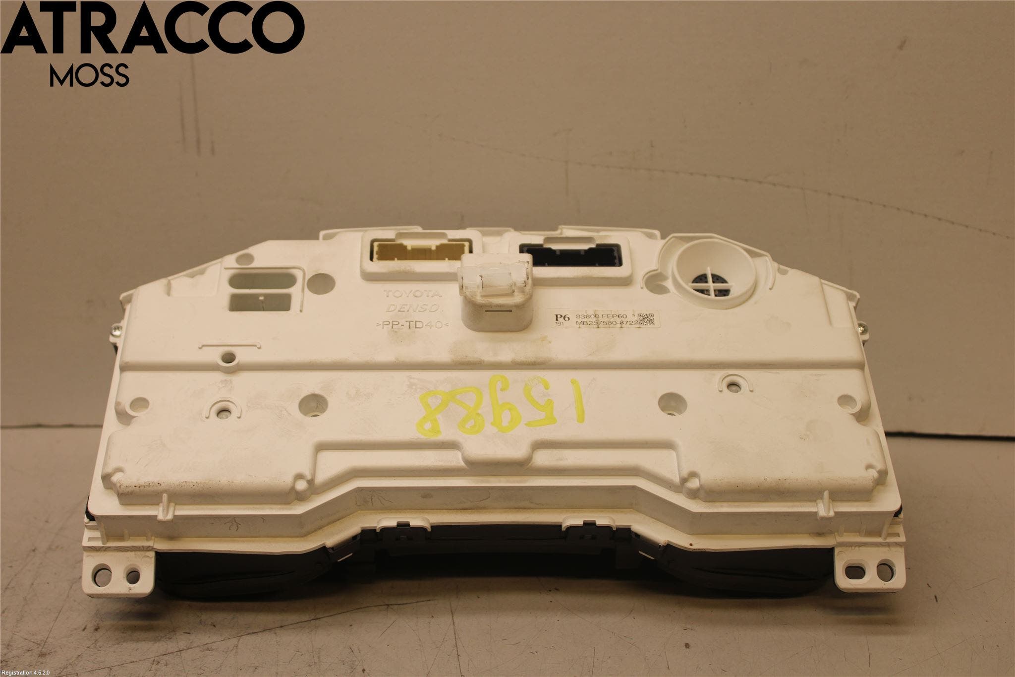 Toyota COROLLA 19- Instr Kombinert