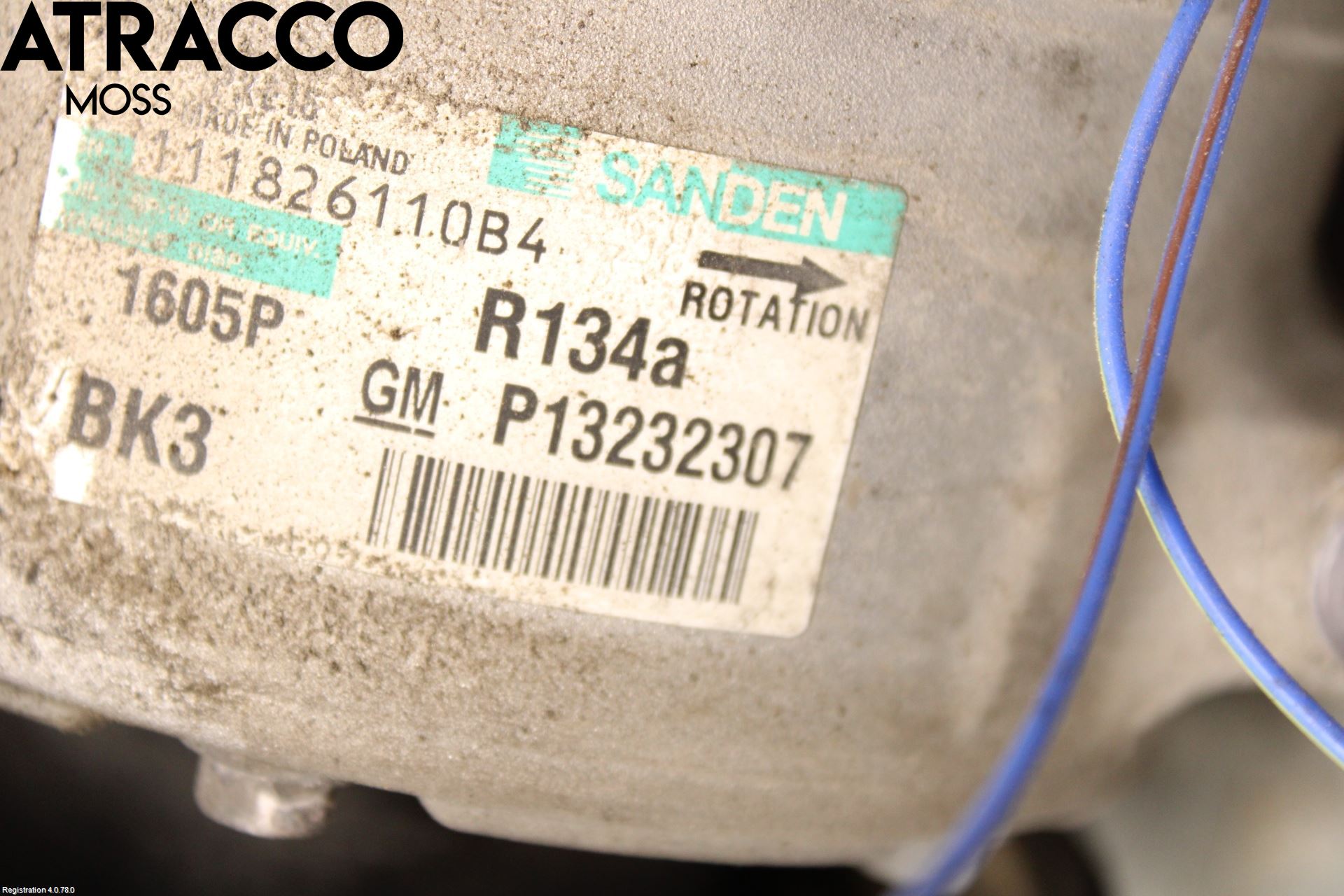 Opel INSIGNIA 09-16 Varme Ac Kompressor