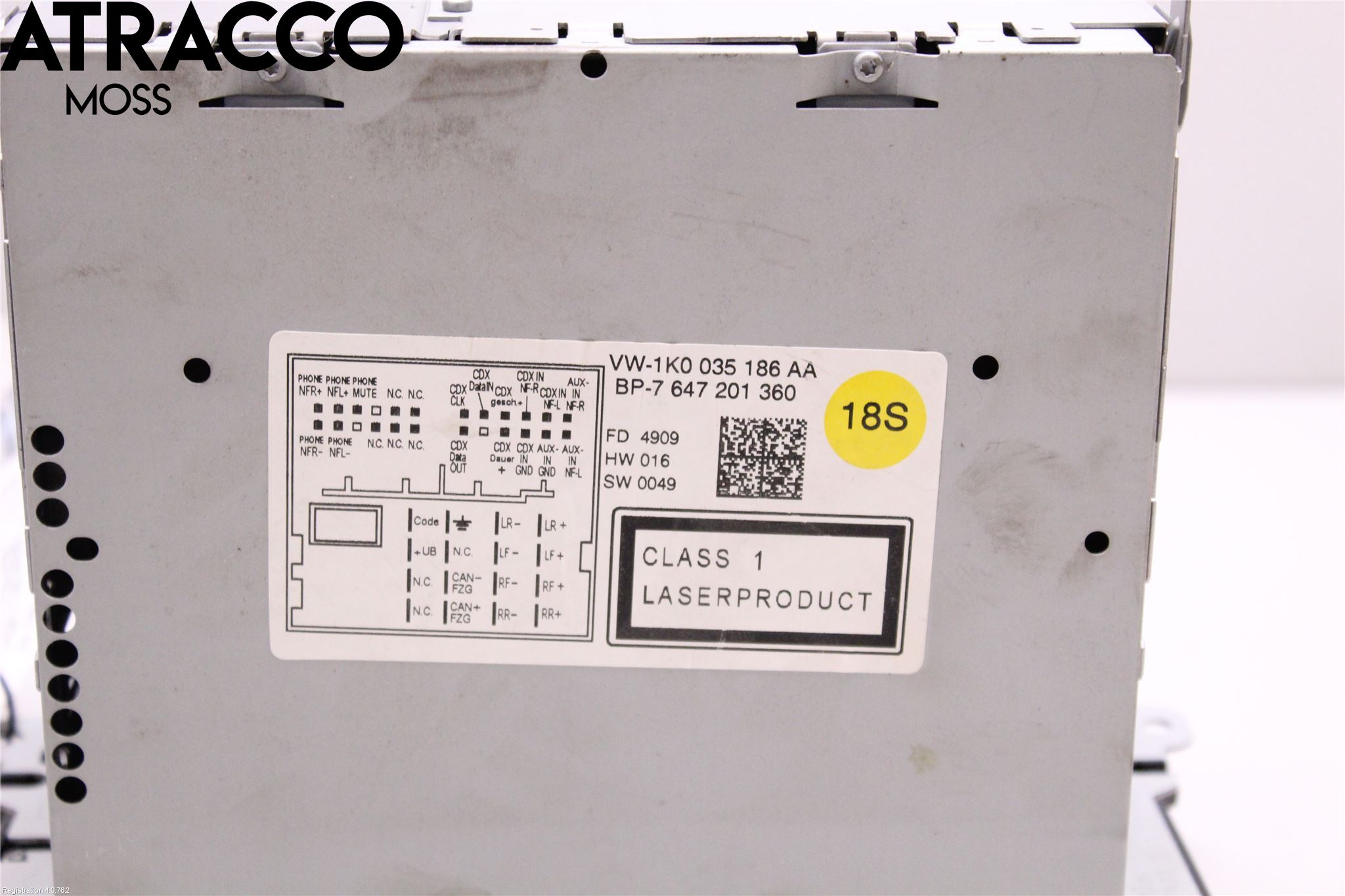 Volkswagen VW TOURAN 03-10 Stereo Radio