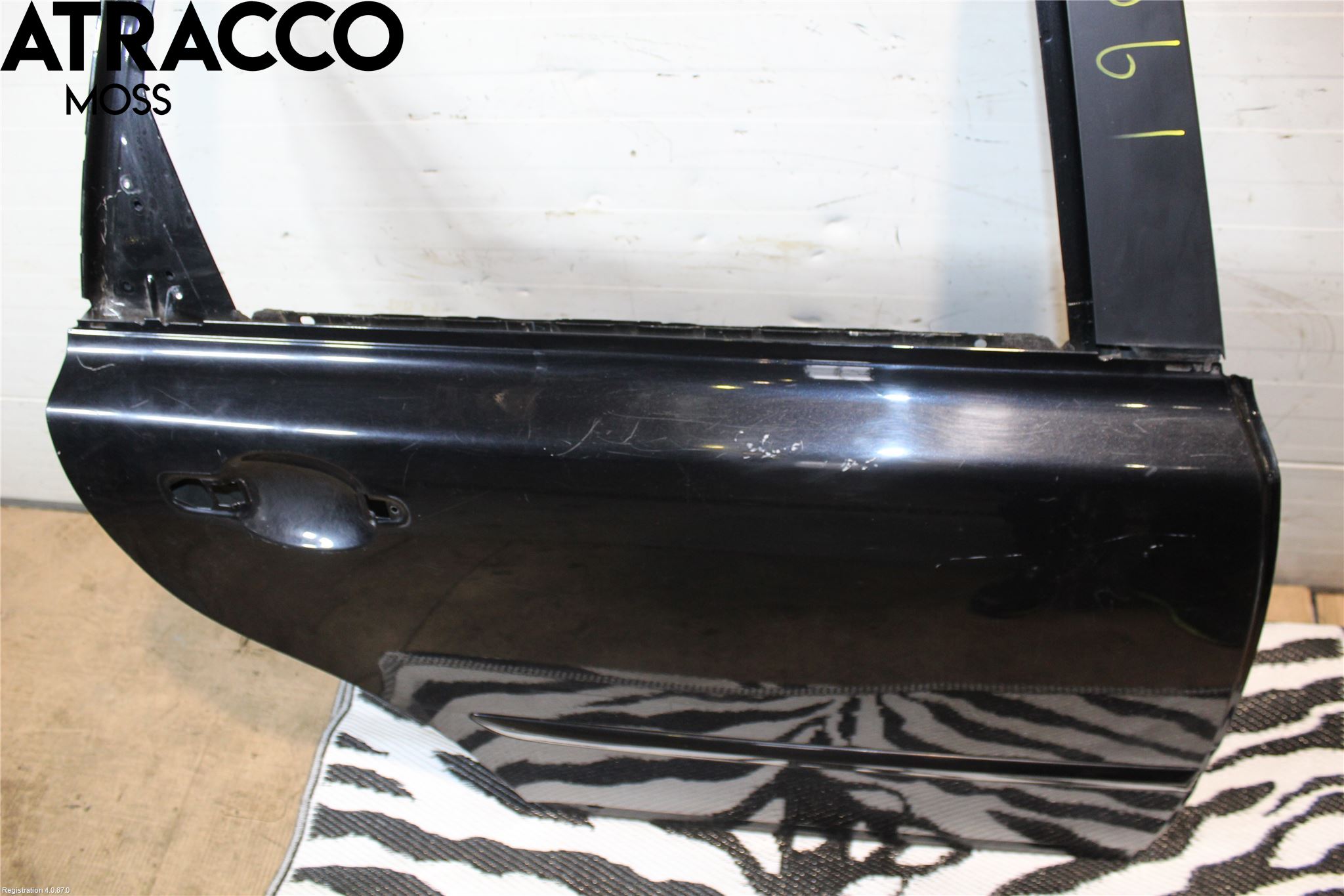 Volvo V50 08-12 Dør 4D Bak Høyre