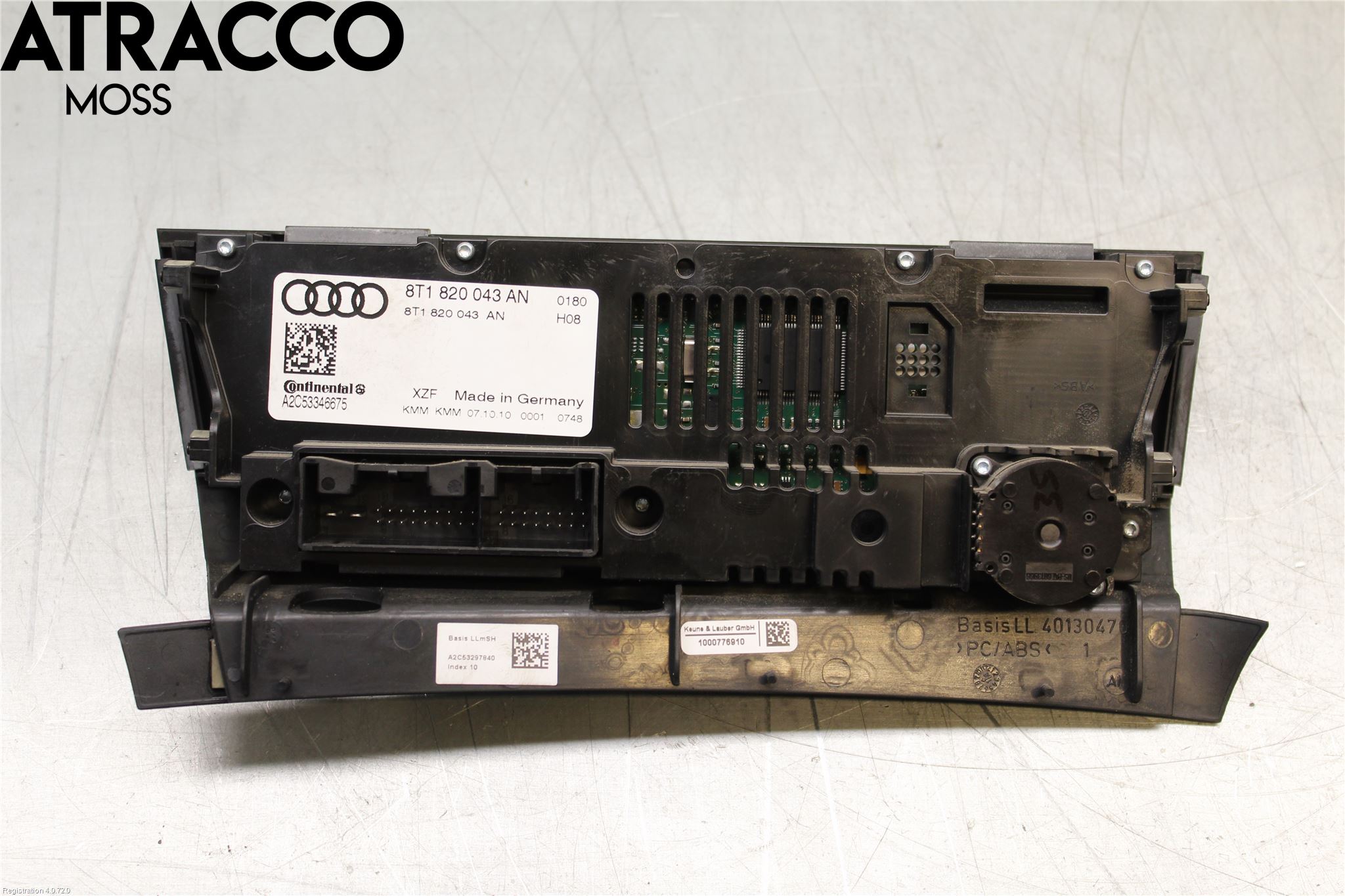 Audi Q5 09-16 Varme Ac Betjening-Display